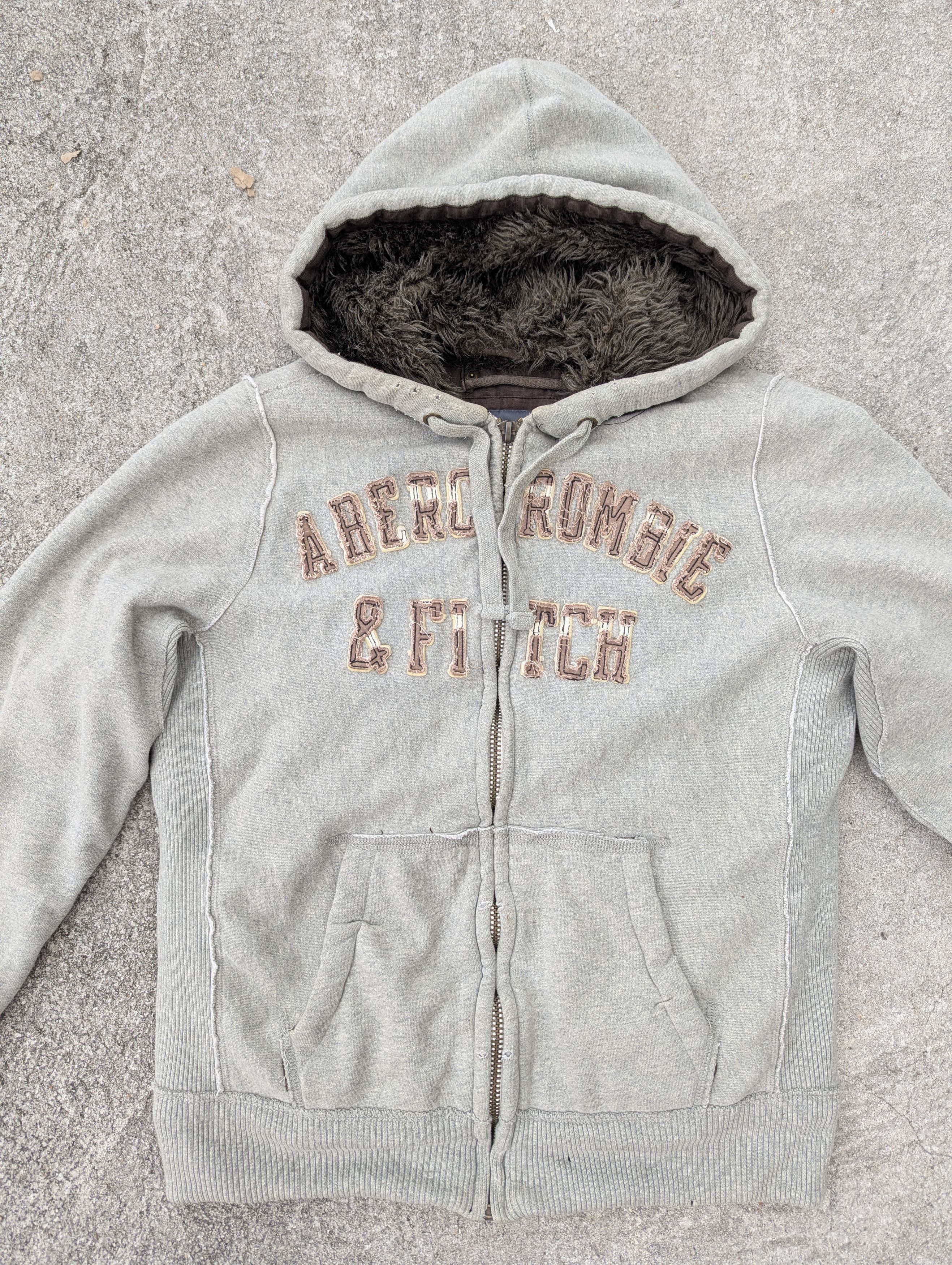 Abercrombie & Fitch 🔥FREE SHIPPING🔥Abercrombie & Fitch Wolf Jaw Jacket Hoodie Size US XL / EU 56 / 4 - 2 Thumbnail