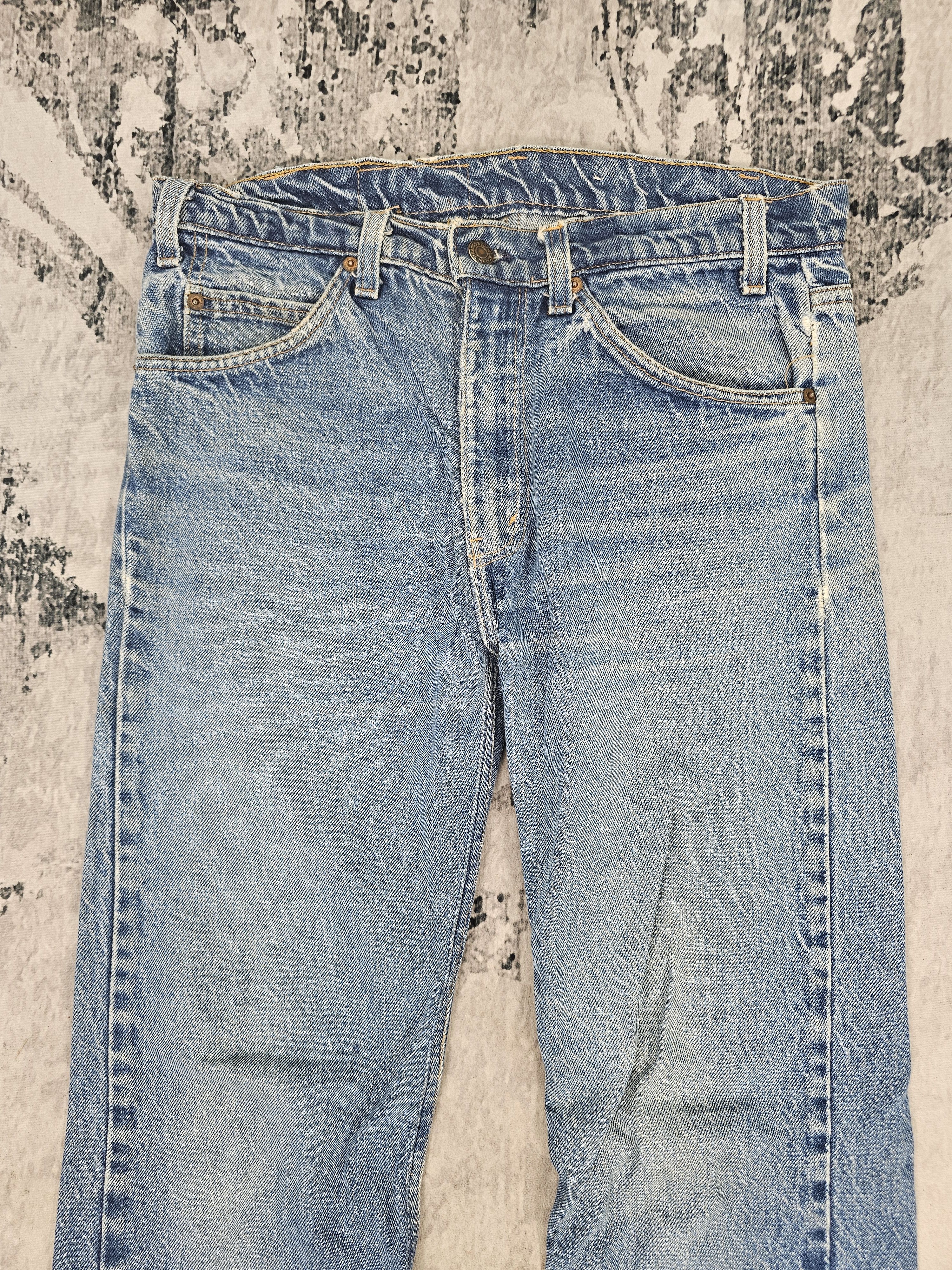 Levi's Vintage Clothing Vtg 80's LEVIS 205 05 Medium Wash Size 33X31.5 Jeans L0432 Size US 33 - 6 Thumbnail