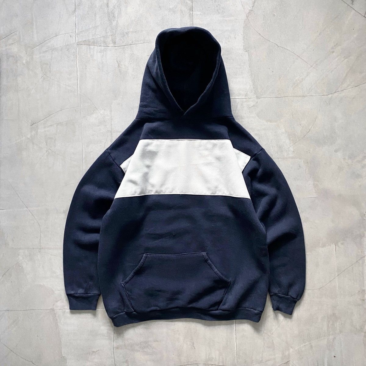 Russell Athletic × Vintage Vintage Russell Kanye West Yeezy Style Boxy 1970s Hoodie Y2K Size US L / EU 52-54 / 3 - 1 Thumbnail
