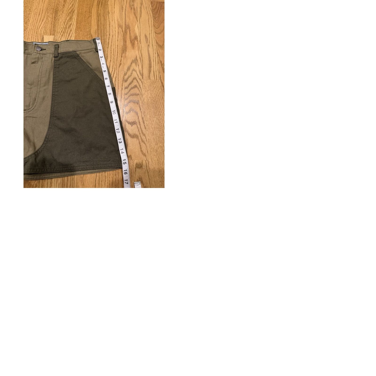 Patagonia VINTAGE? No — Patagonia Shorts Women 12 Green 100% Organic Cotton Stand Up Reg/Canvas Pockets Logo NWT Size 34" / US 12 / IT 48 - 9 Thumbnail