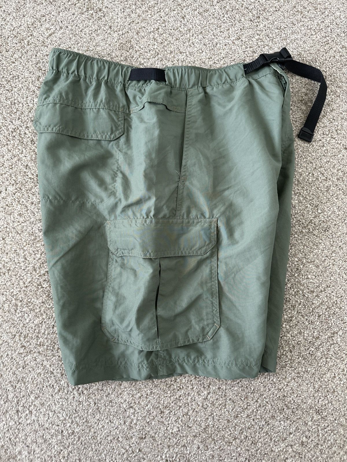 Rei × Vintage Rei Olive Green Nylon Shorts Size US 32 / EU 48 - 3 Thumbnail