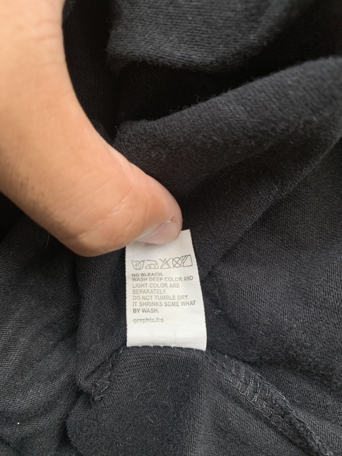 Japanese Brand 2000s japanese archive graniph y2k longsleeve tee poem Size US S / EU 44-46 / 1 - 6 Thumbnail