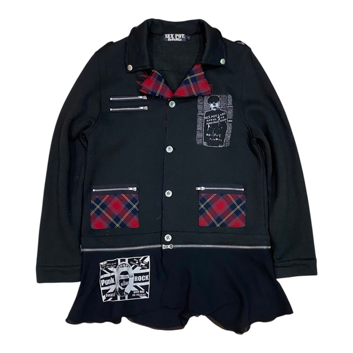 Sex Pot ReVeNGe ☀️Sex Pot Revange punk gothic jacket woman Size M / US 6-8 / IT 42-44 - 1 Thumbnail