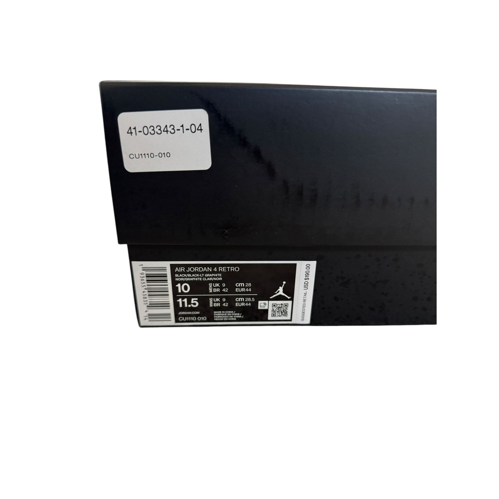 Jordan Brand Jordan 4 Retro Black Cat 2020 Size US 10 / EU 43 - 10 Thumbnail