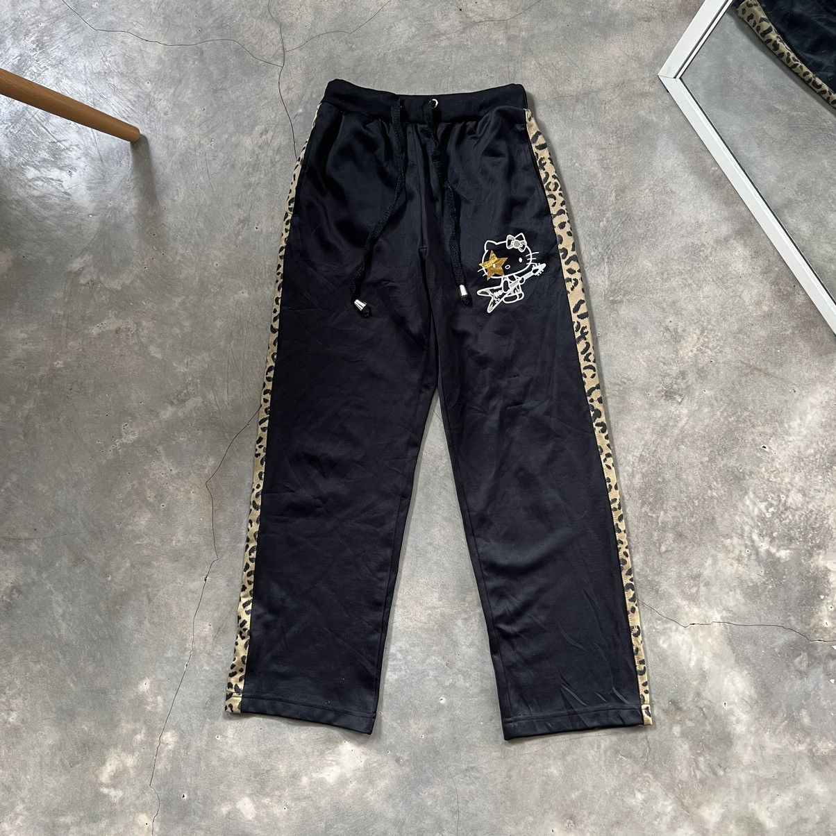 Cartoon Network 2000s Hello Kitty Vkei Style Track Pants Size 27" / US 4 / IT 40 - 1 Thumbnail