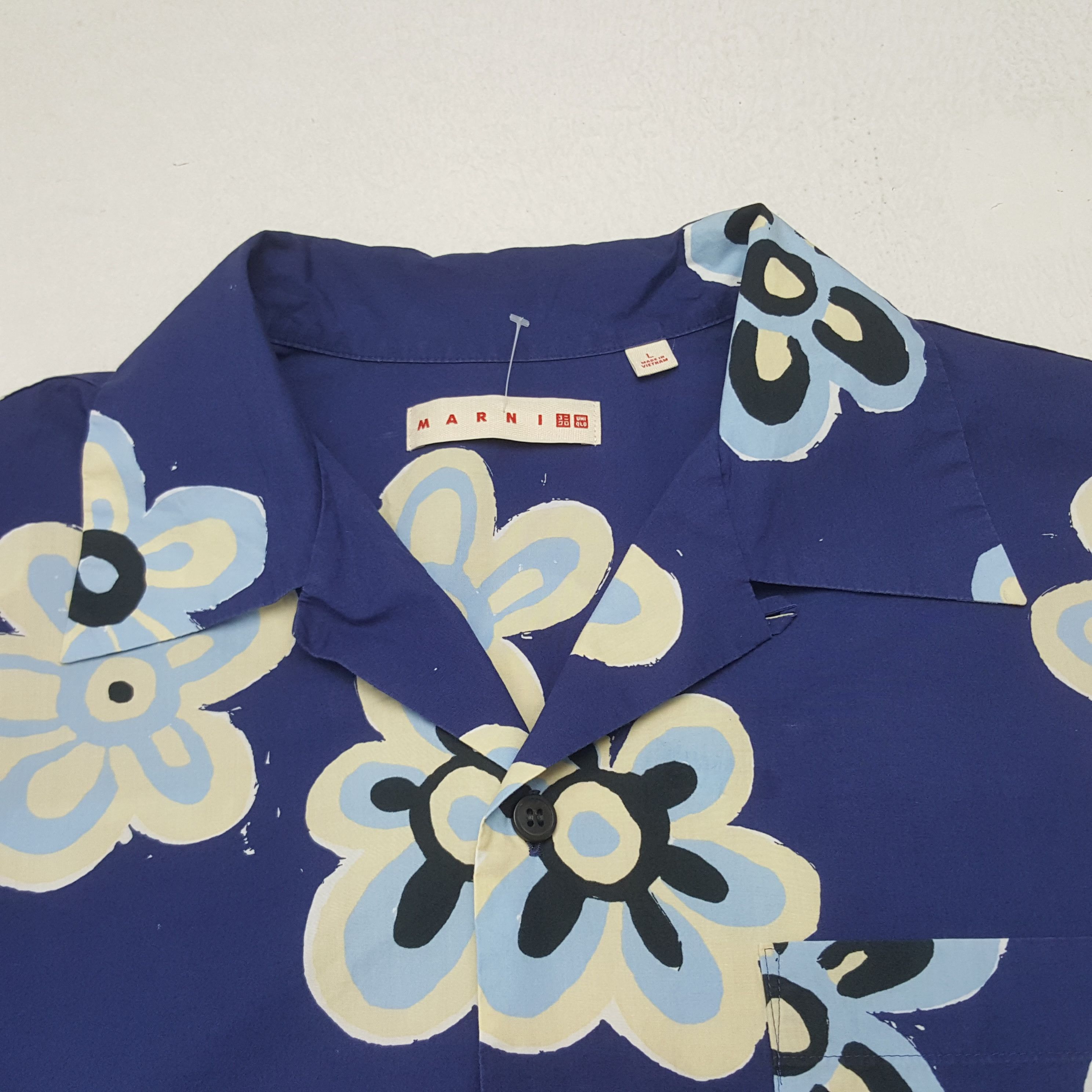 Uniqlo × Vintage Vintage Marni X Japanese Brand Shirt Button Up C276N64 Size US XL / EU 56 / 4 - 3 Thumbnail