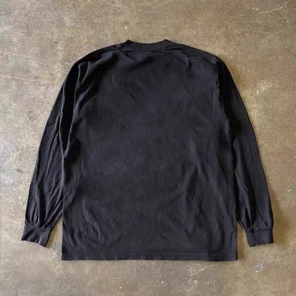 Japanese Brand Komura x naga Monogrammed XL Long Sleeve T-Shirt Size US M / EU 48-50 / 2 - 4 Thumbnail