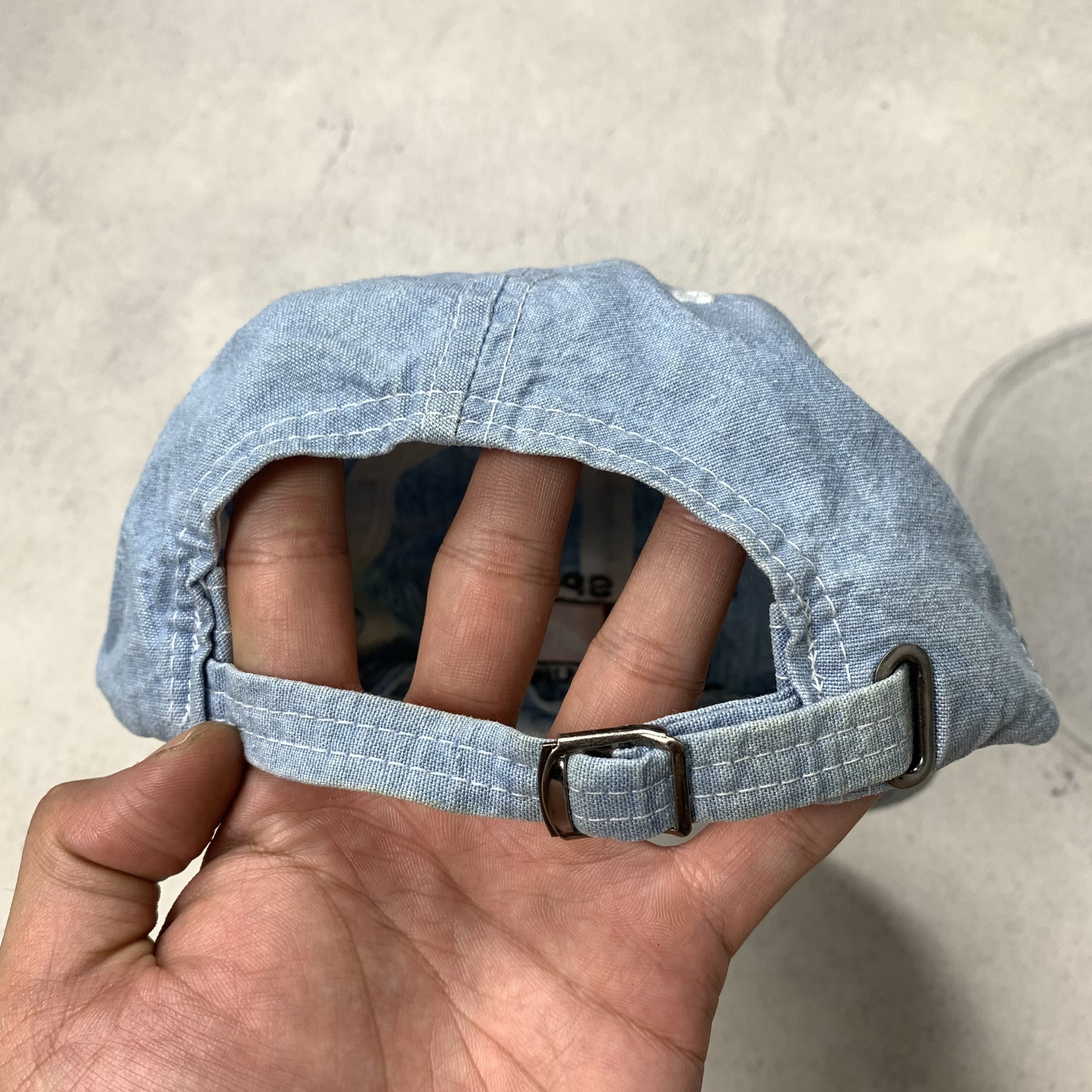 Polo Ralph Lauren Vintage Polo Sport Ralph Lauren Chambray Hat Cap Size ONE SIZE - 5 Thumbnail