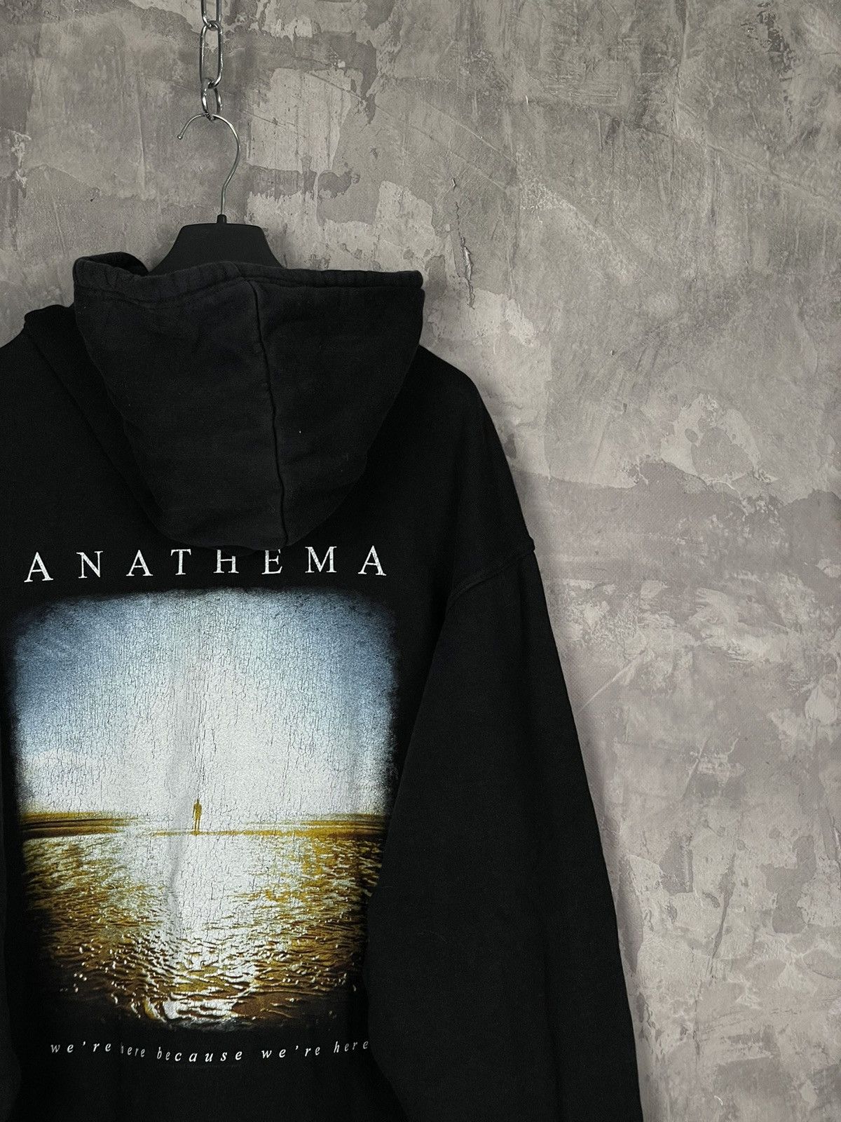 Band Tees × Vintage Vintage Y2K Anathema Horror British Punk Y2K Zip Hoodie 90s Size US XL / EU 56 / 4 - 5 Thumbnail