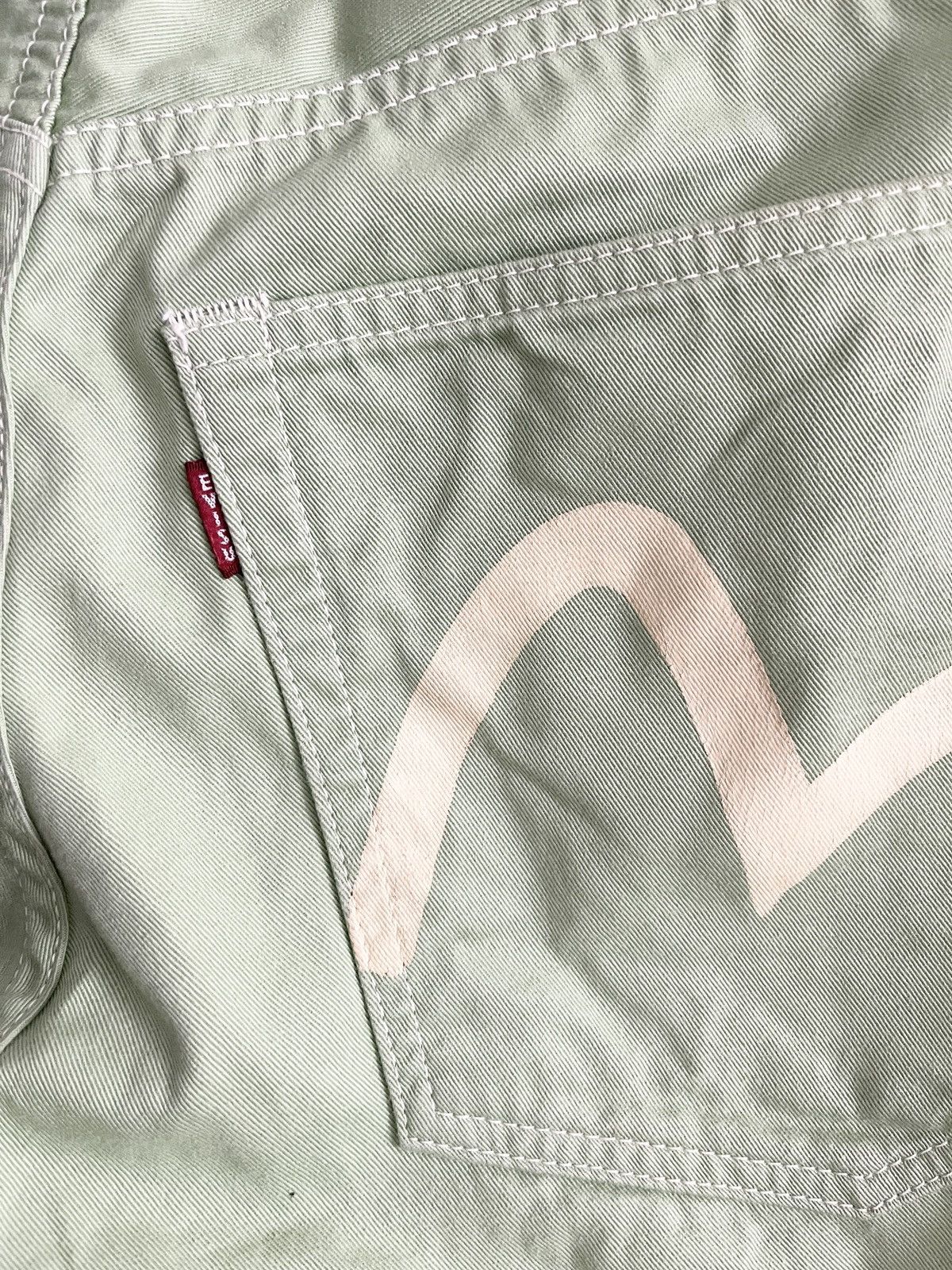 Evisu STEAL! 2005 Evisu Push Hills Golf Club Jumbo Logo Pants Size US 32 / EU 48 - 5 Thumbnail