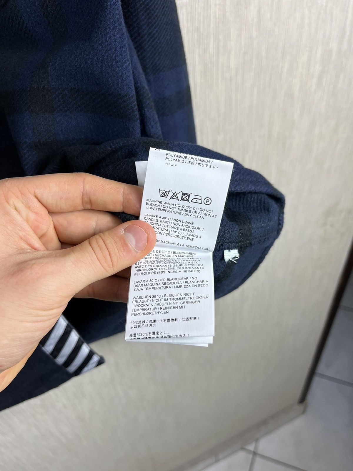Off-White Off-White Virgil Abloh flannel shirt jacket arrows pink logo Size US S / EU 44-46 / 1 - 19 Thumbnail
