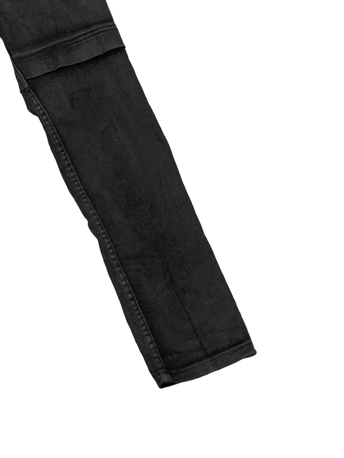 Japanese Brand Cargo Skinny Stretch Glamour Cotton Waxed Gas Mask 8🟦8 Size US 30 / EU 46 - 15 Thumbnail