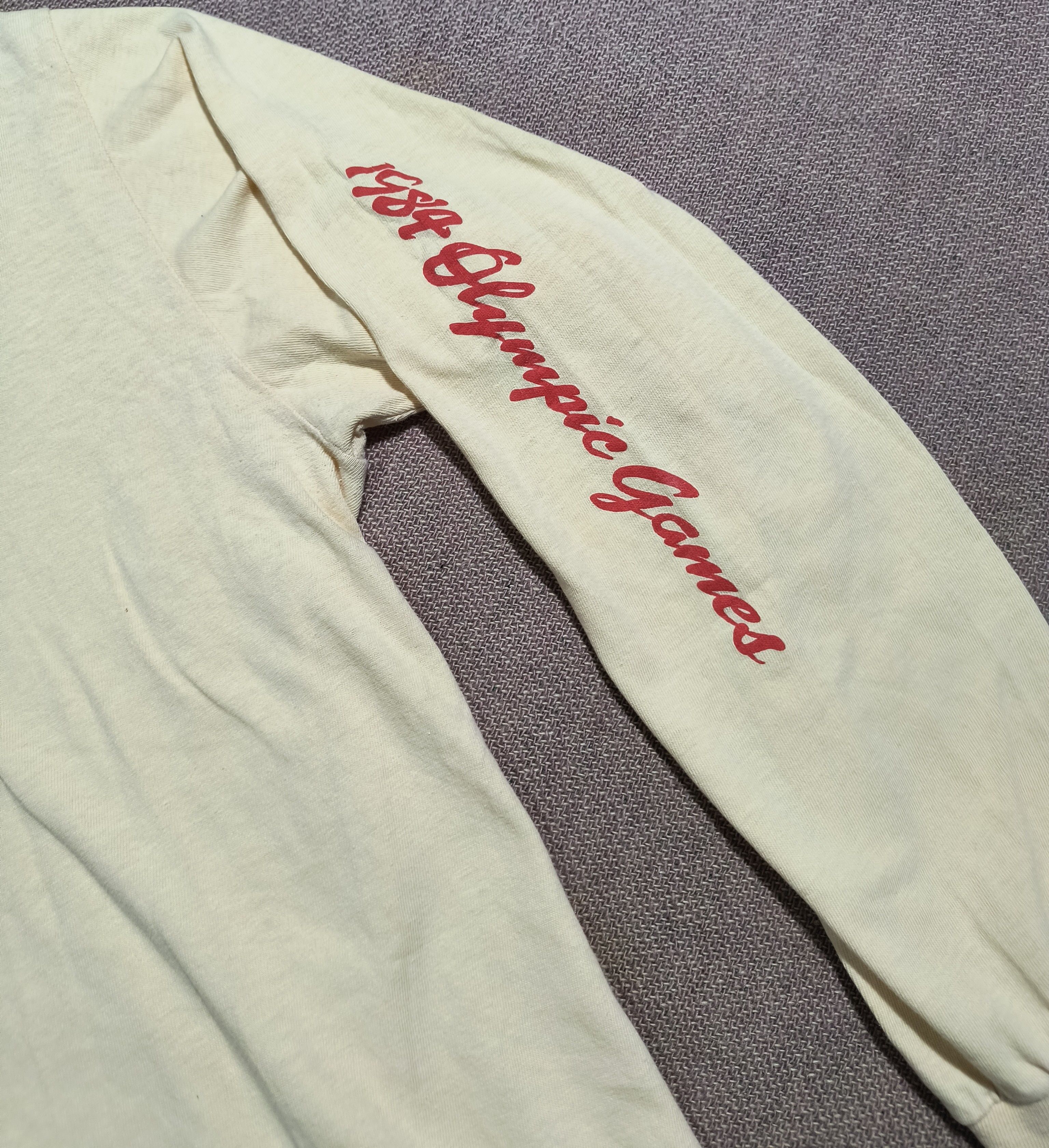 Levi's Vintage Levi's USA Olympic games 1984 LS tee Size US L / EU 52-54 / 3 - 3 Thumbnail