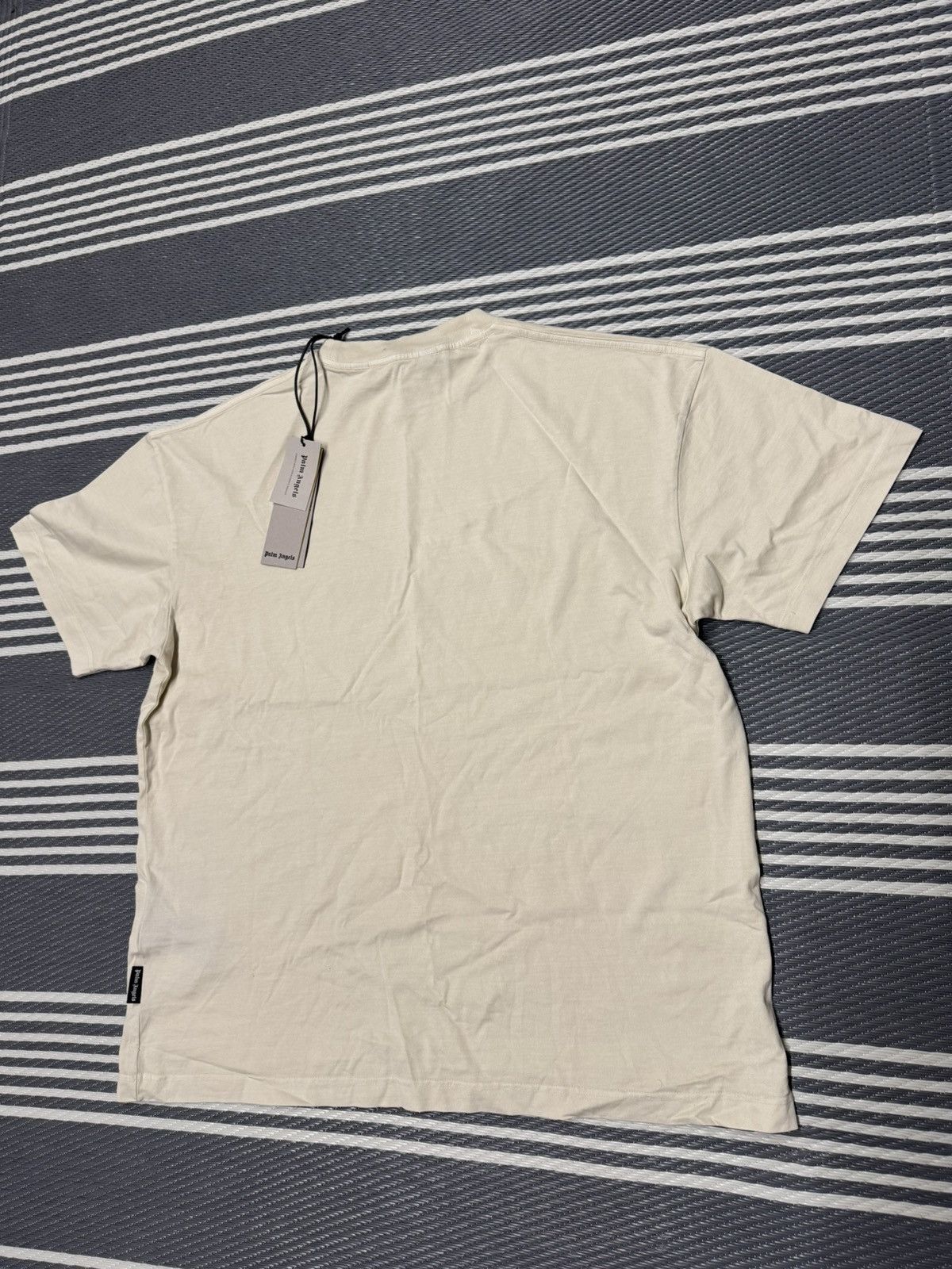 Palm Angels Palm Angels Neck Logo T-Shirt Size US XL / EU 56 / 4 - 2 Thumbnail