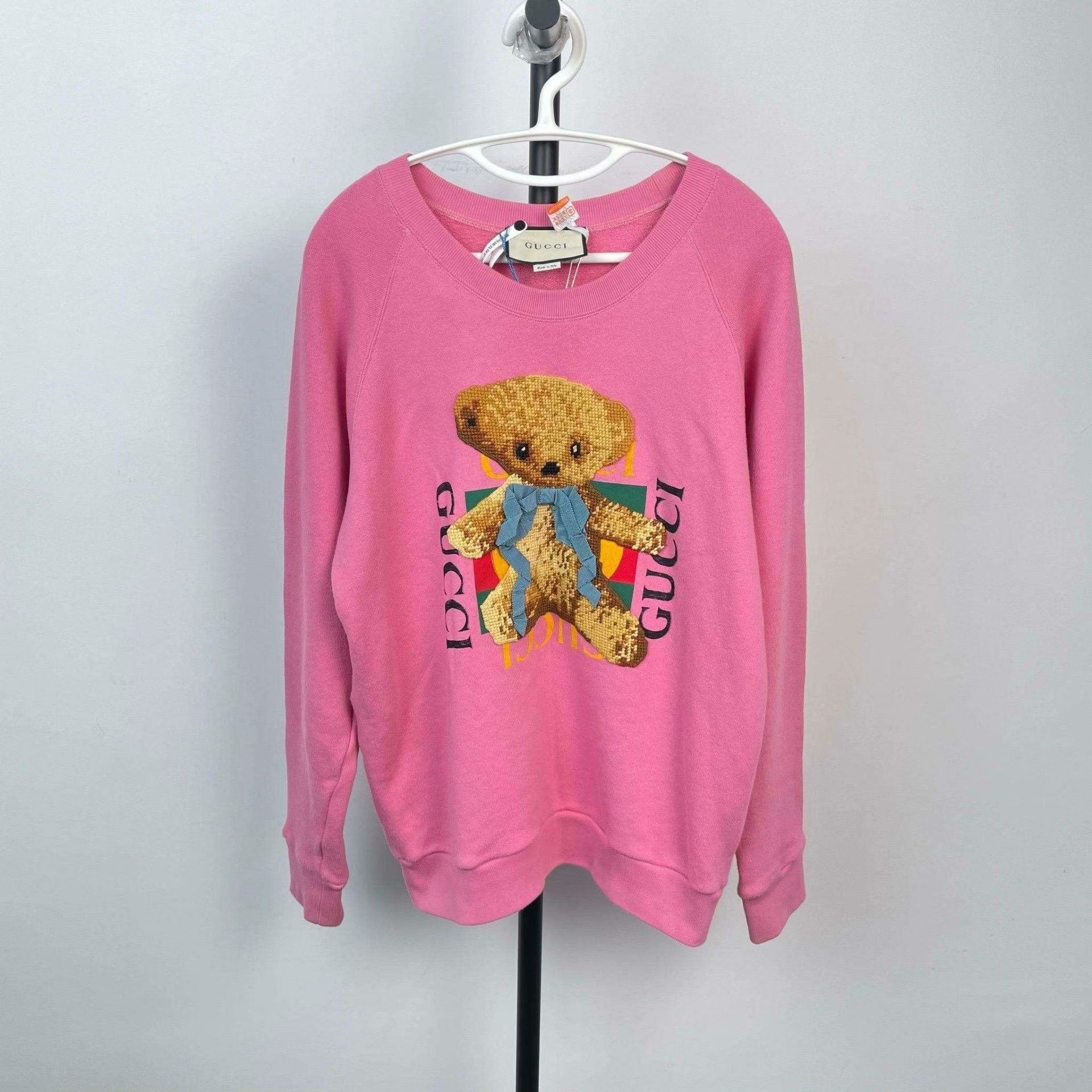 Gucci Gucci Cotton Pink T-Shirt XS Women Size XS / US 0-2 / IT 36-38 - 1 Thumbnail