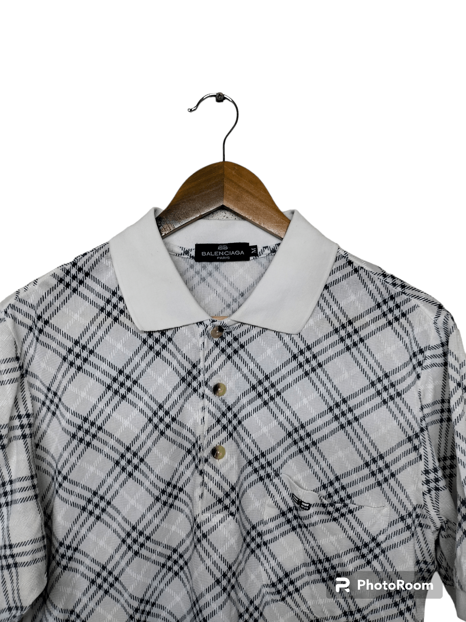 Balenciaga Vintage Balenciaga Polo tee Size US M / EU 48-50 / 2 - 3 Thumbnail