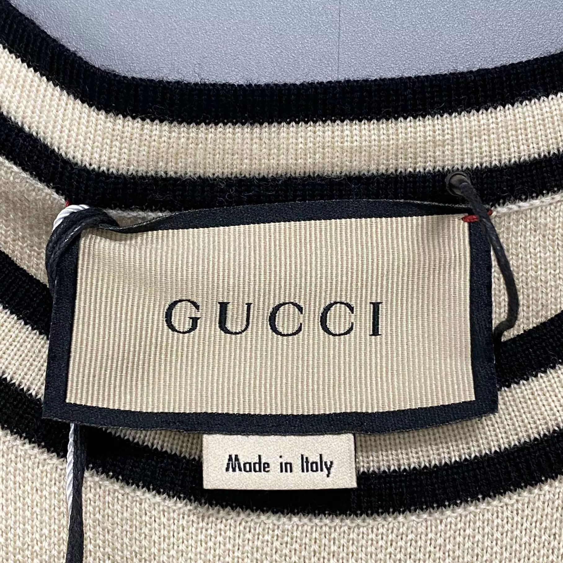 Gucci GUCCI Horsebit Ivory Dress Women's S New Size S / US 4 / IT 40 - 5 Thumbnail