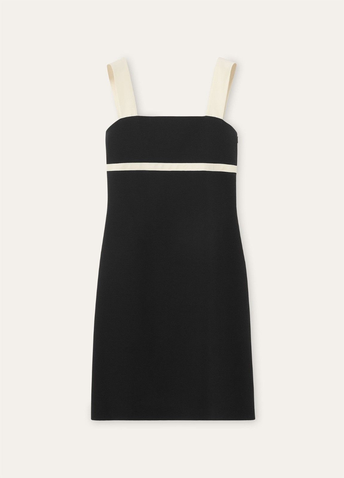 Loro Piana o1srvl11e0526 FAP0131 Dekla Midi Dress in Black/White Size M / US 6-8 / IT 42-44 - 1 Thumbnail