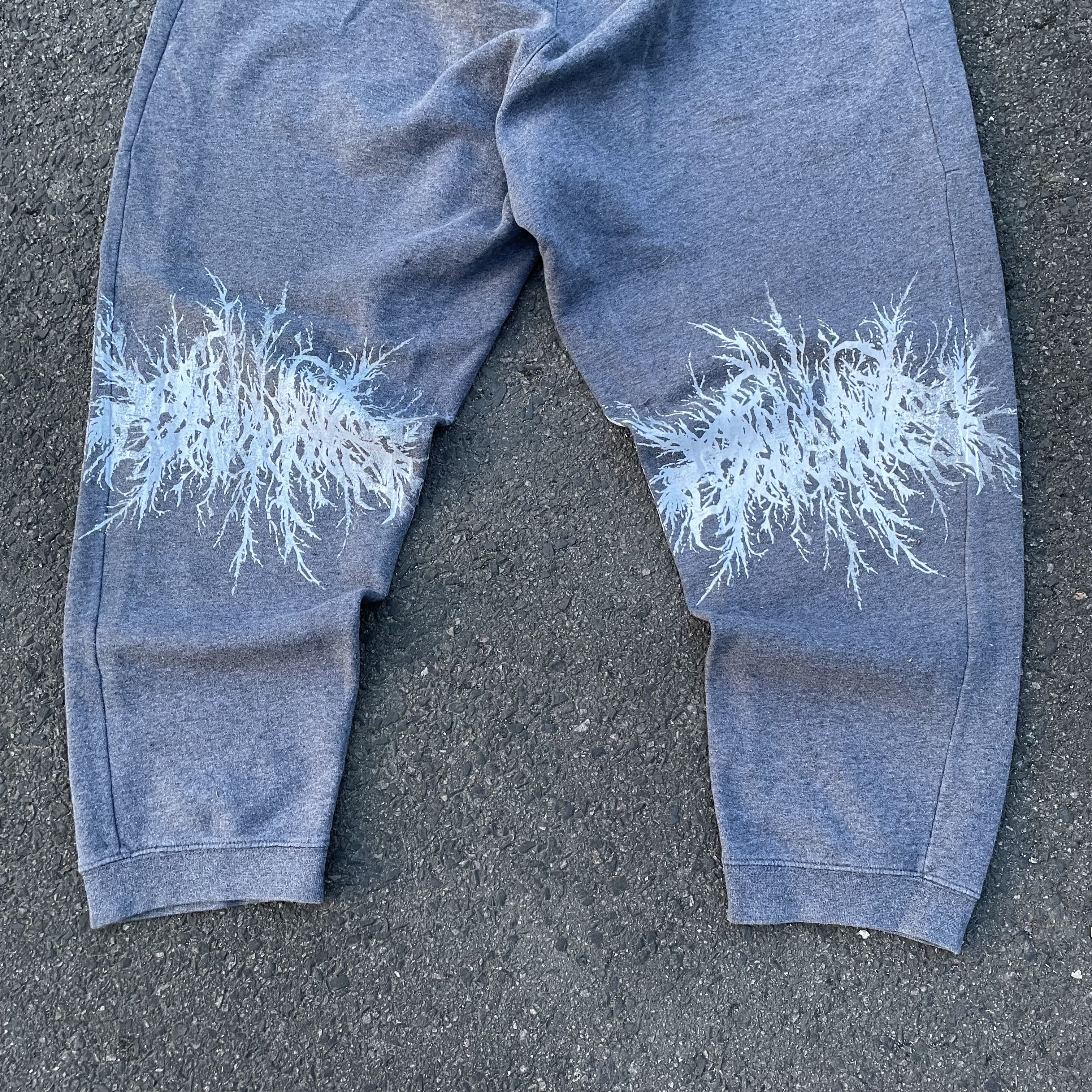 Nike Nike Sweatpants y2k drill streetwear 1 of 1 custom grunge Size US 38 / EU 54 - 7 Thumbnail