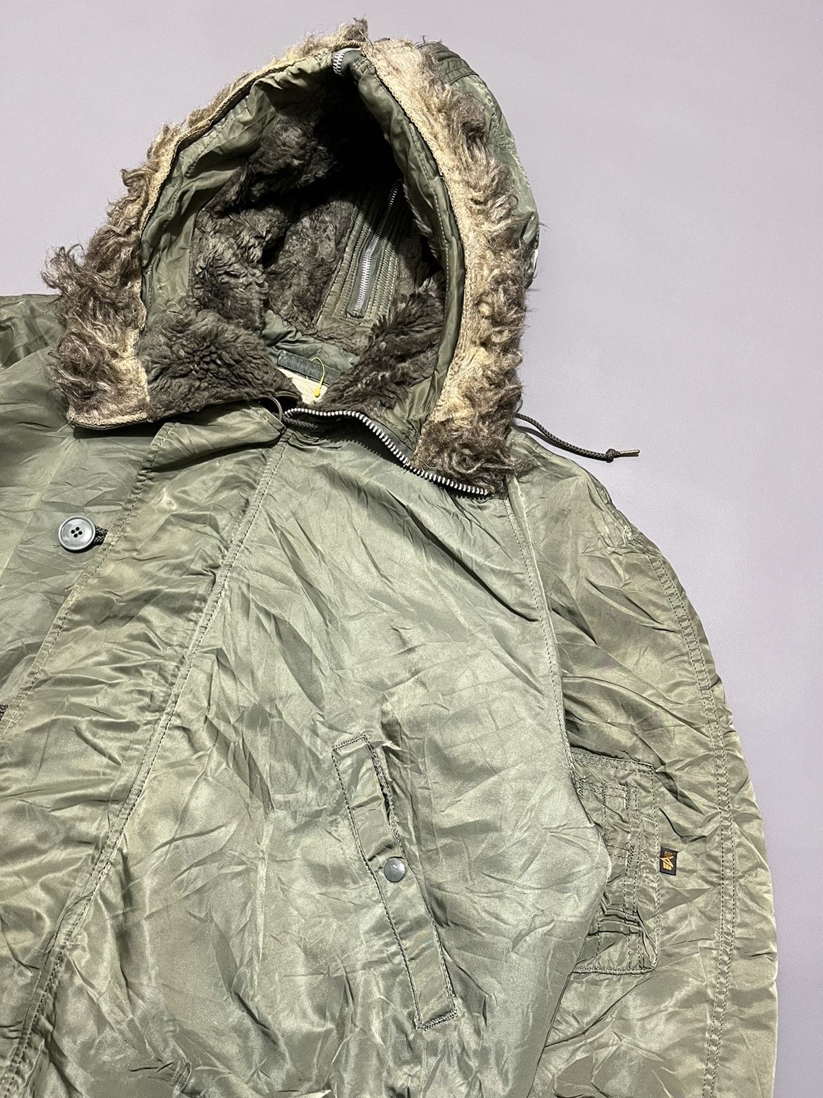 Alpha Industries ❌SOLD❌Vintage Alpha Industries Jacket Size US XL / EU 56 / 4 - 6 Thumbnail