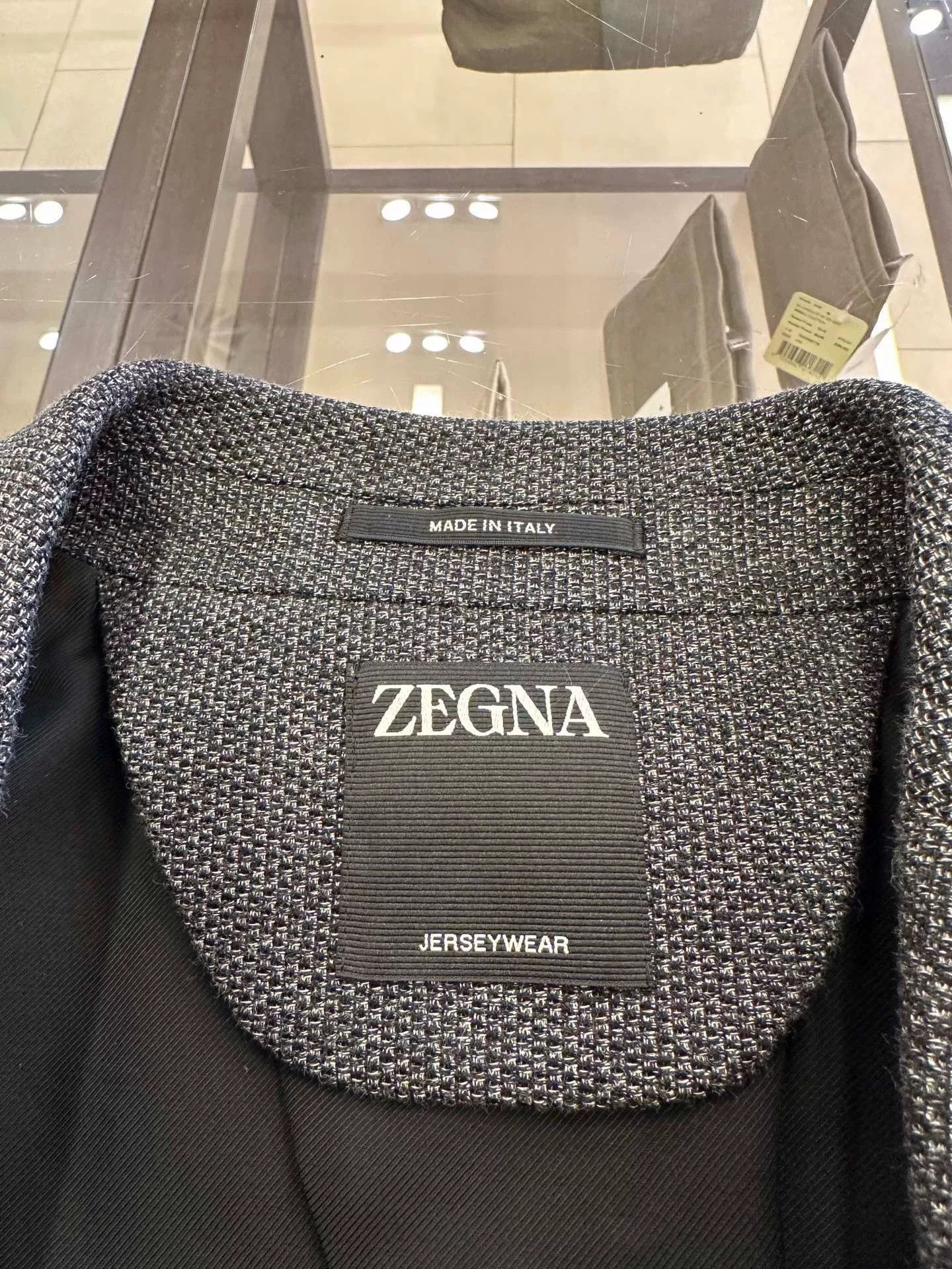 Ermenegildo Zegna Zegna Men's Gray Blazer Size US M / EU 48-50 / 2 - 8 Thumbnail