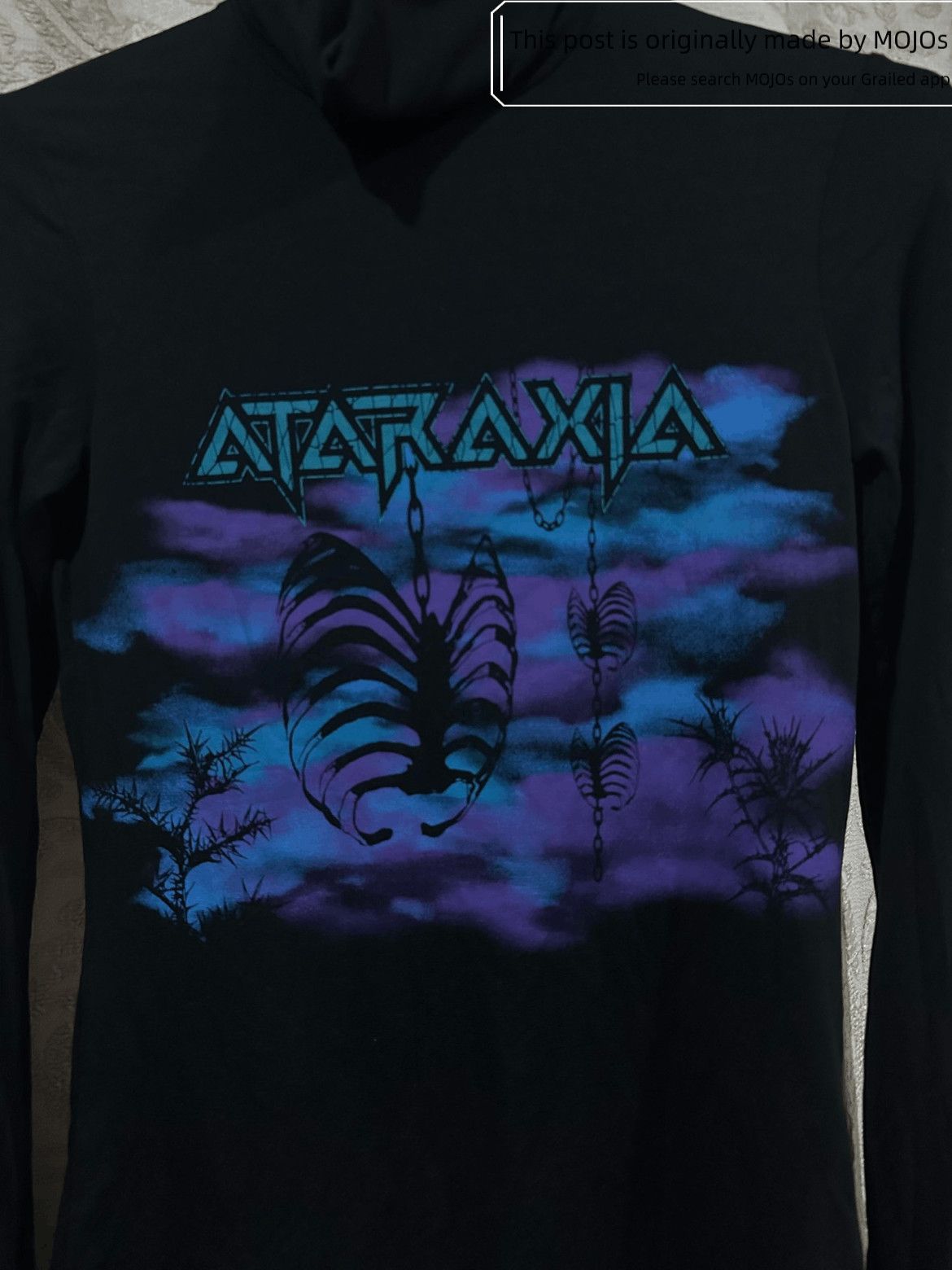 Raf Simons Raf Simons ATARAXIA Hi-neck Logo L/S Tee Size US XS / EU 42 / 0 - 4 Thumbnail
