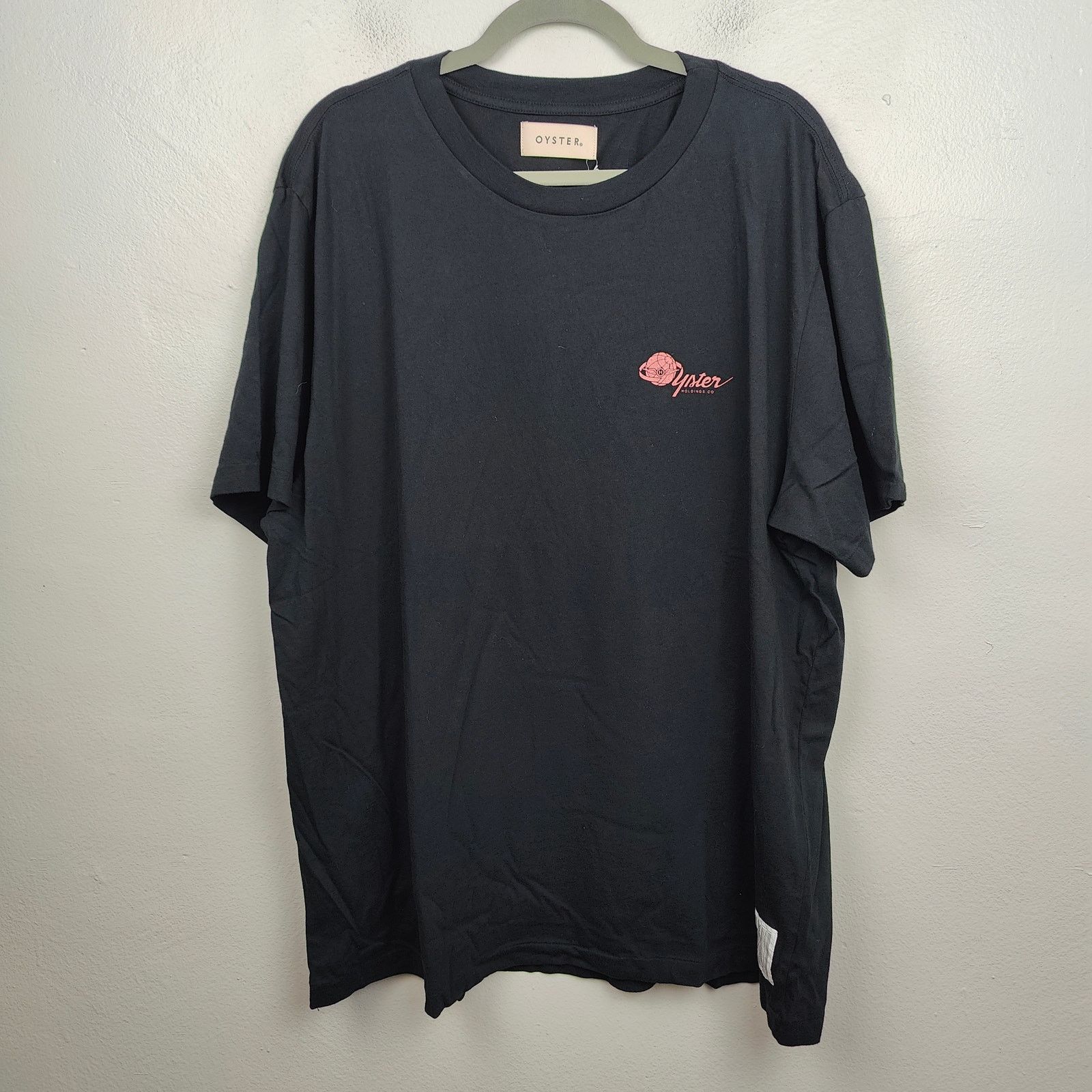 Other Oyster Holdings Layering Tee Mens 2XL Black Graphic T-Shirt Size US XXL / EU 58 / 5 - 1 Thumbnail