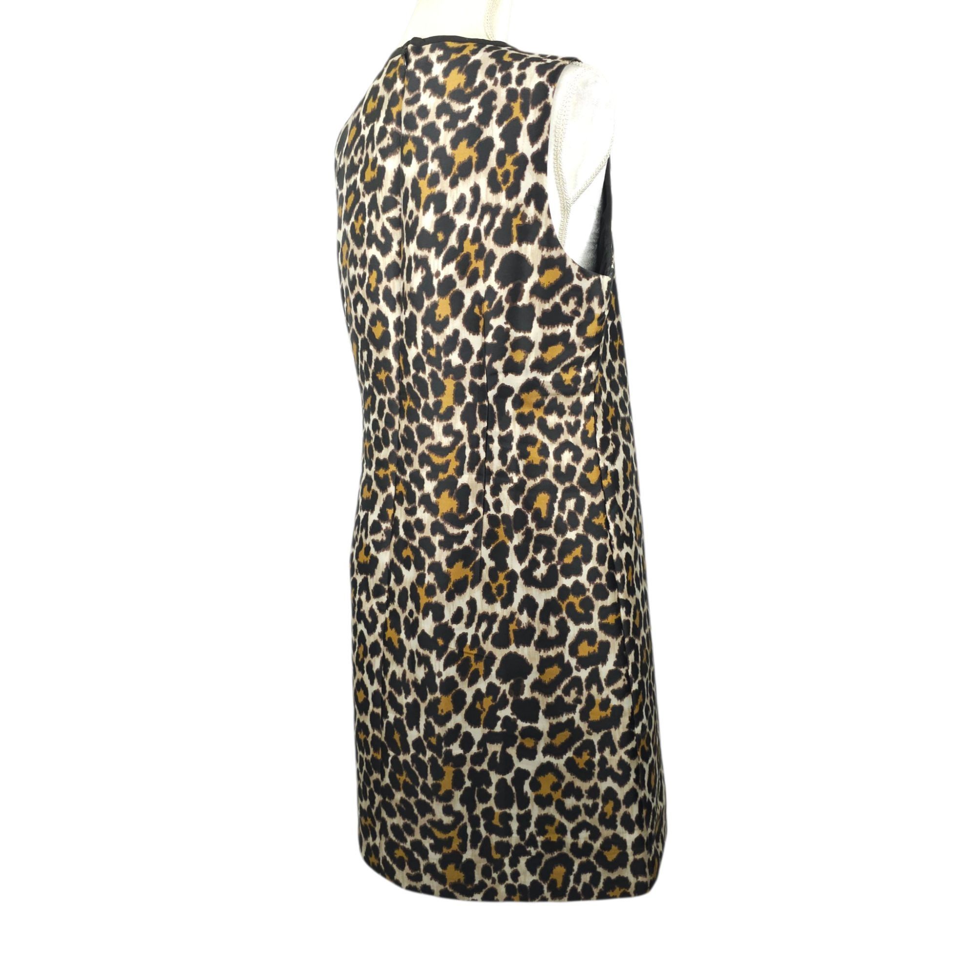 J.Crew J.Crew Leopard Print Shift Dress Size 12 A-line Back Zip Size XL / US 12-14 / IT 48-50 - 15 Thumbnail