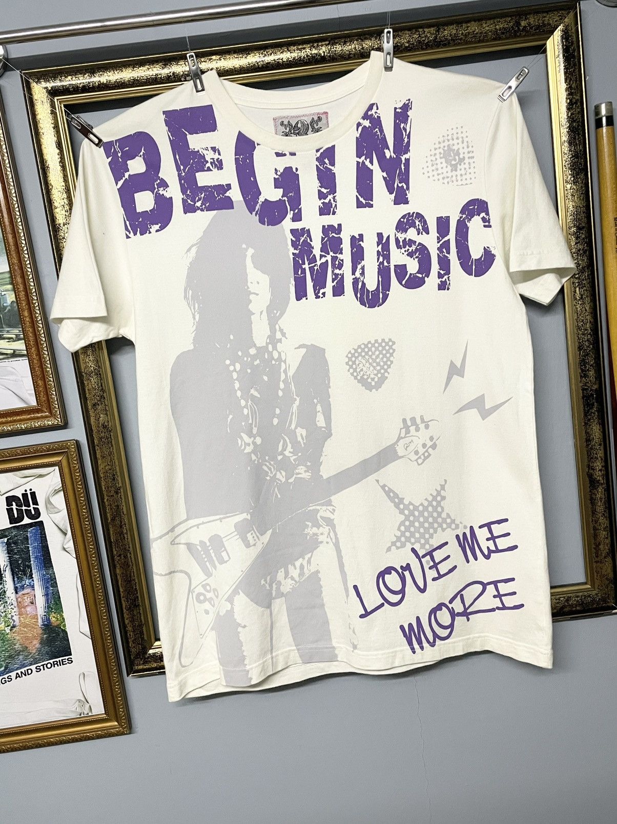 Hysteric Glamour Vintage Japan Designer Strange Heaven Begin Music Big Print Size US M / EU 48-50 / 2 - 2 Thumbnail