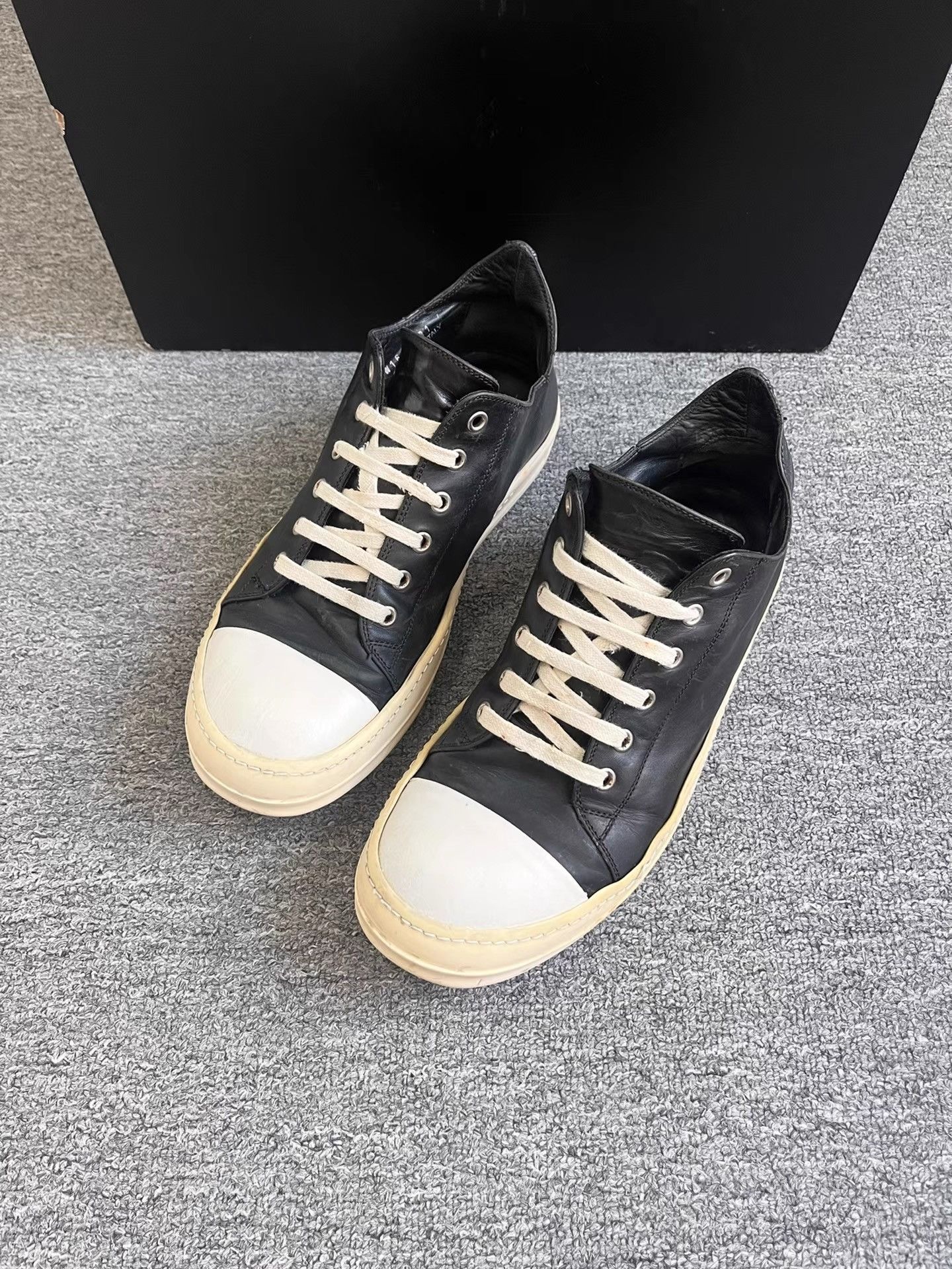 Rick Owens Rick Owens Mainline Leather Big Converse K34 Size US 7.5 / EU 40-41 - 2 Thumbnail