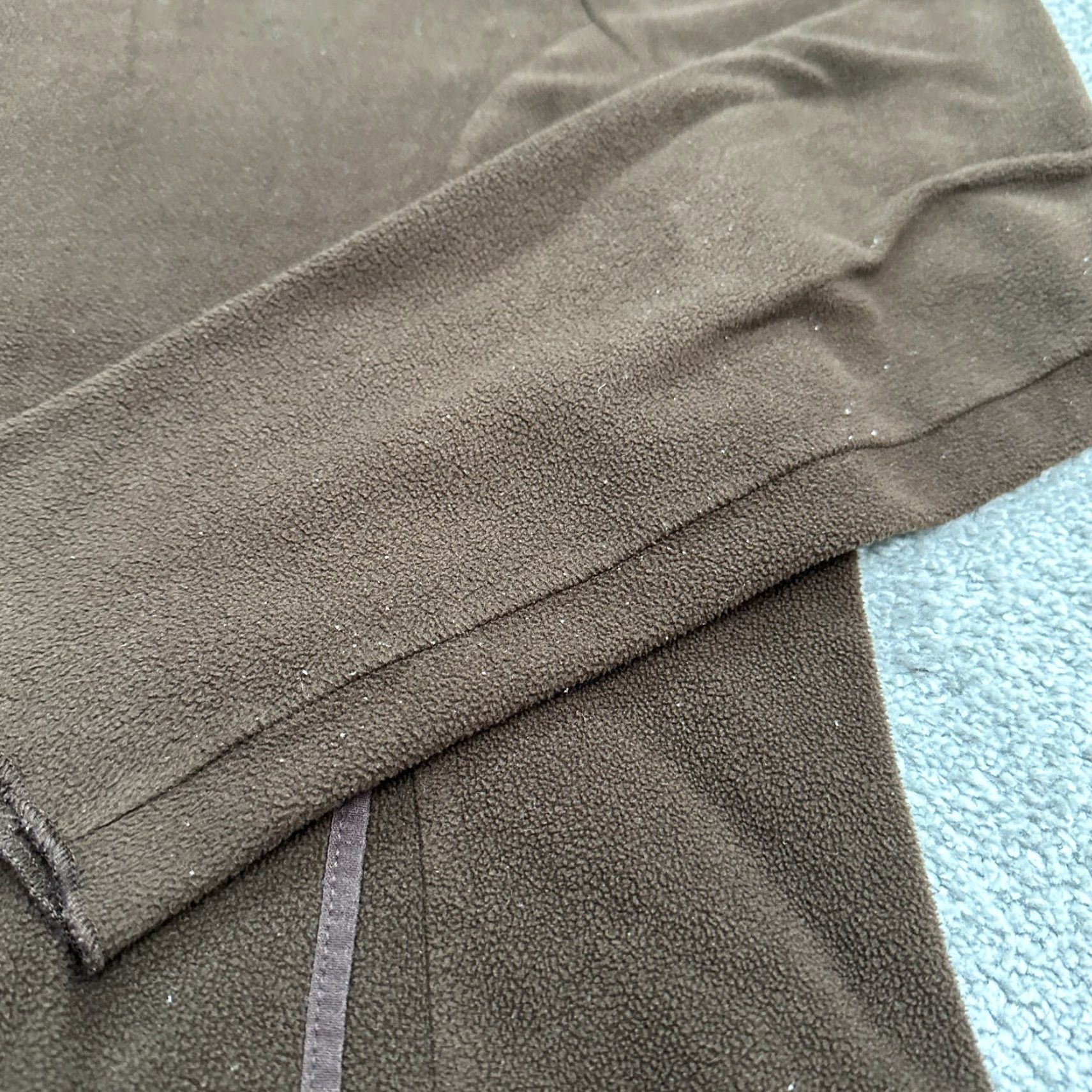 Cutter & Buck Cutter & Buck Lightweight 1/2 Zip Fleece Jacket Womens Large Brown Outdoor Regular Jacket Women L Brown All Seasons Pockets” Size L / US 10 / IT 46 - 4 Thumbnail