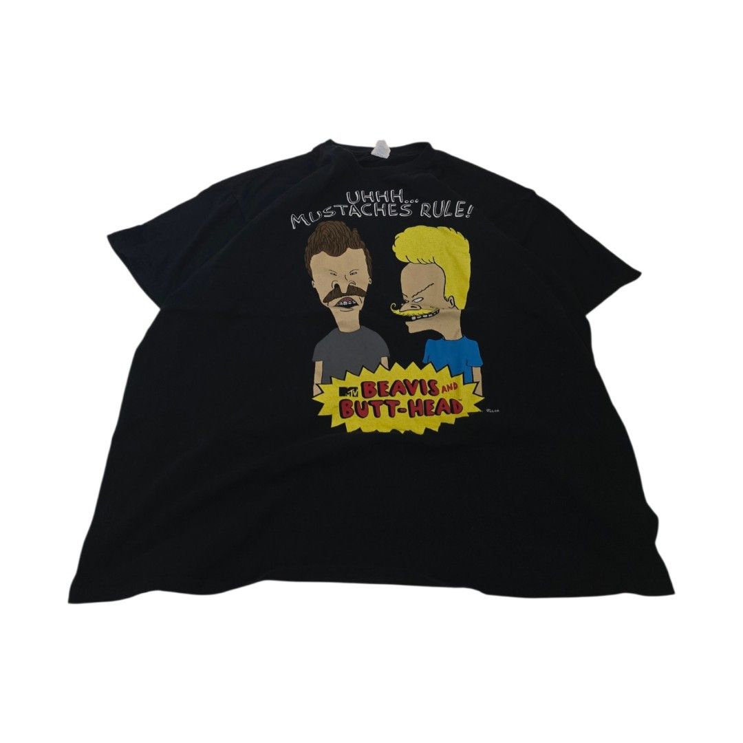 Mtv × Vintage Beavis and Butthead Tattoos Rule Vtg XL Stanley