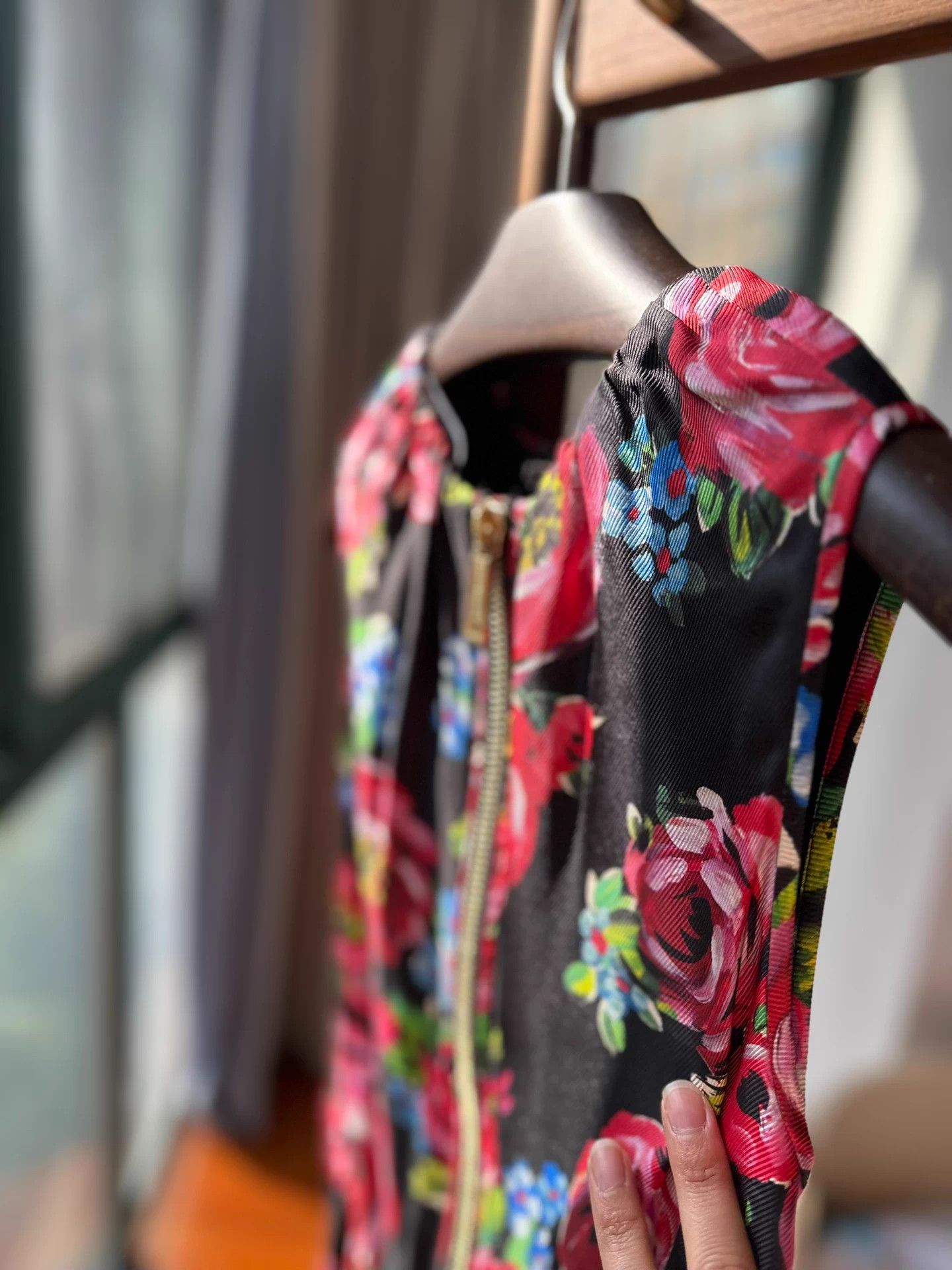 Dsquared2 D2 patterned silk dress size 38 like new Size XS / US 0-2 / IT 36-38 - 4 Thumbnail