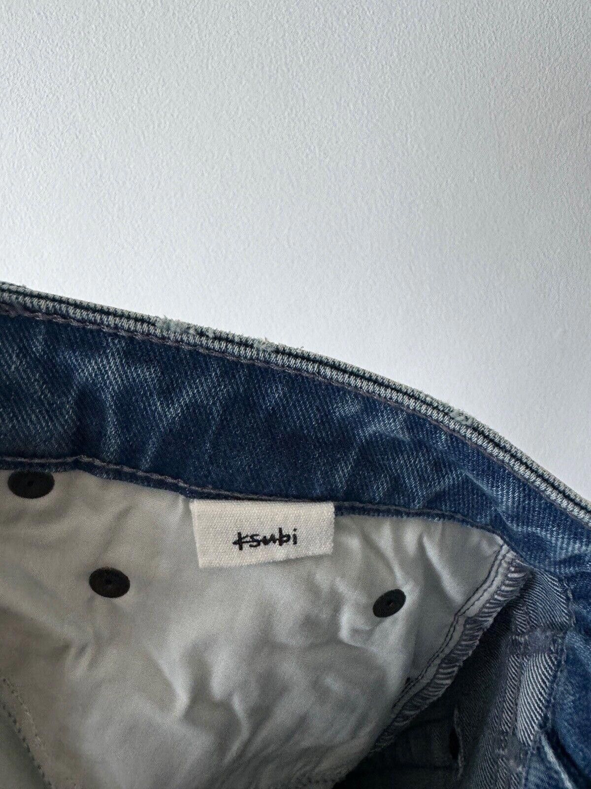 Ksubi Ksubi mens denim jean jeans chitch 32 blue vapour ripped Size US 32 / EU 48 - 8 Thumbnail
