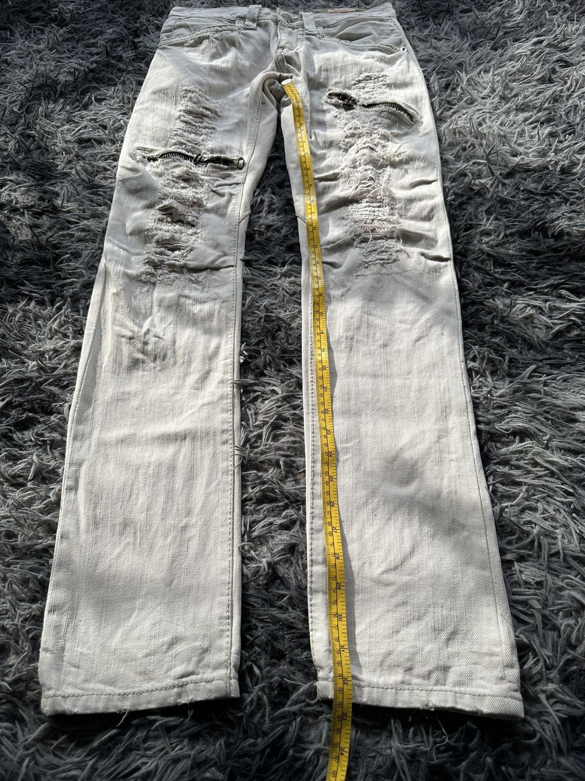 14th Addiction Y2k Solberry gothic j-rock distressed denim Size US 30 / EU 46 - 18 Thumbnail