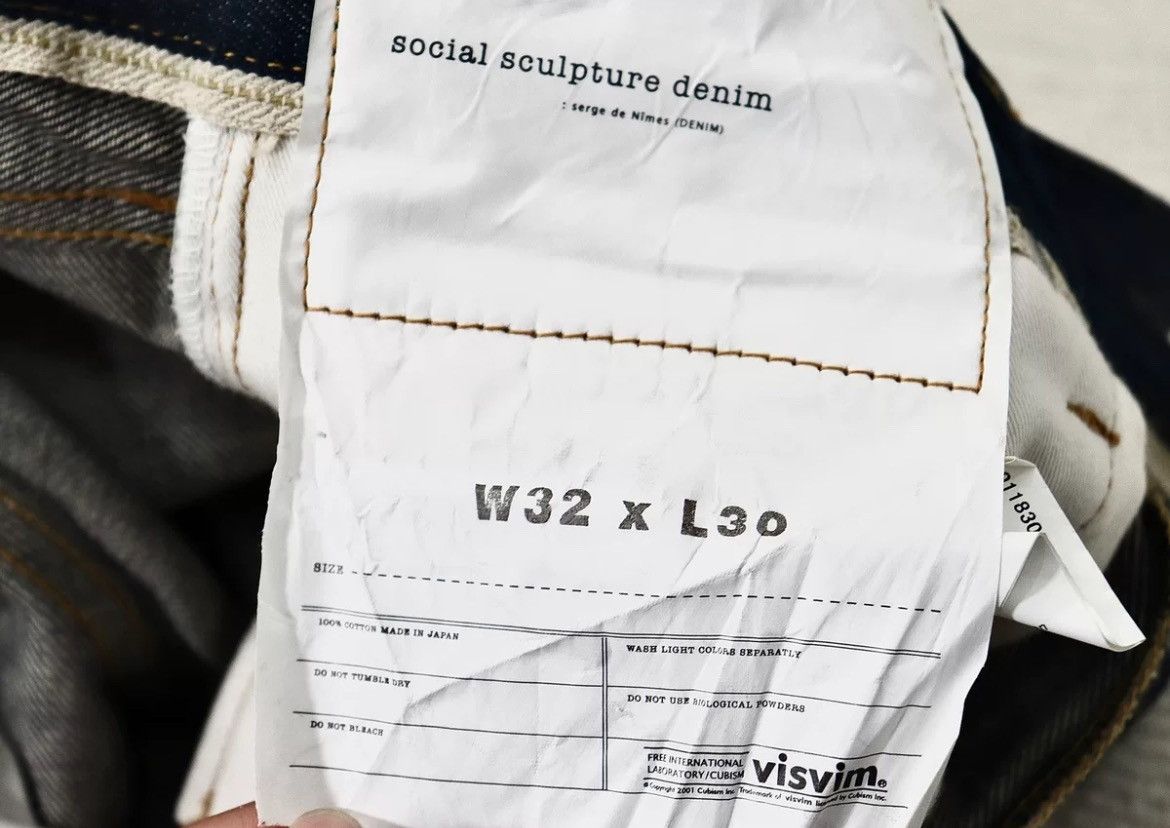 Visvim Visvim 18ss Social Sculpture jeans Size US 32 / EU 48 - 9 Thumbnail