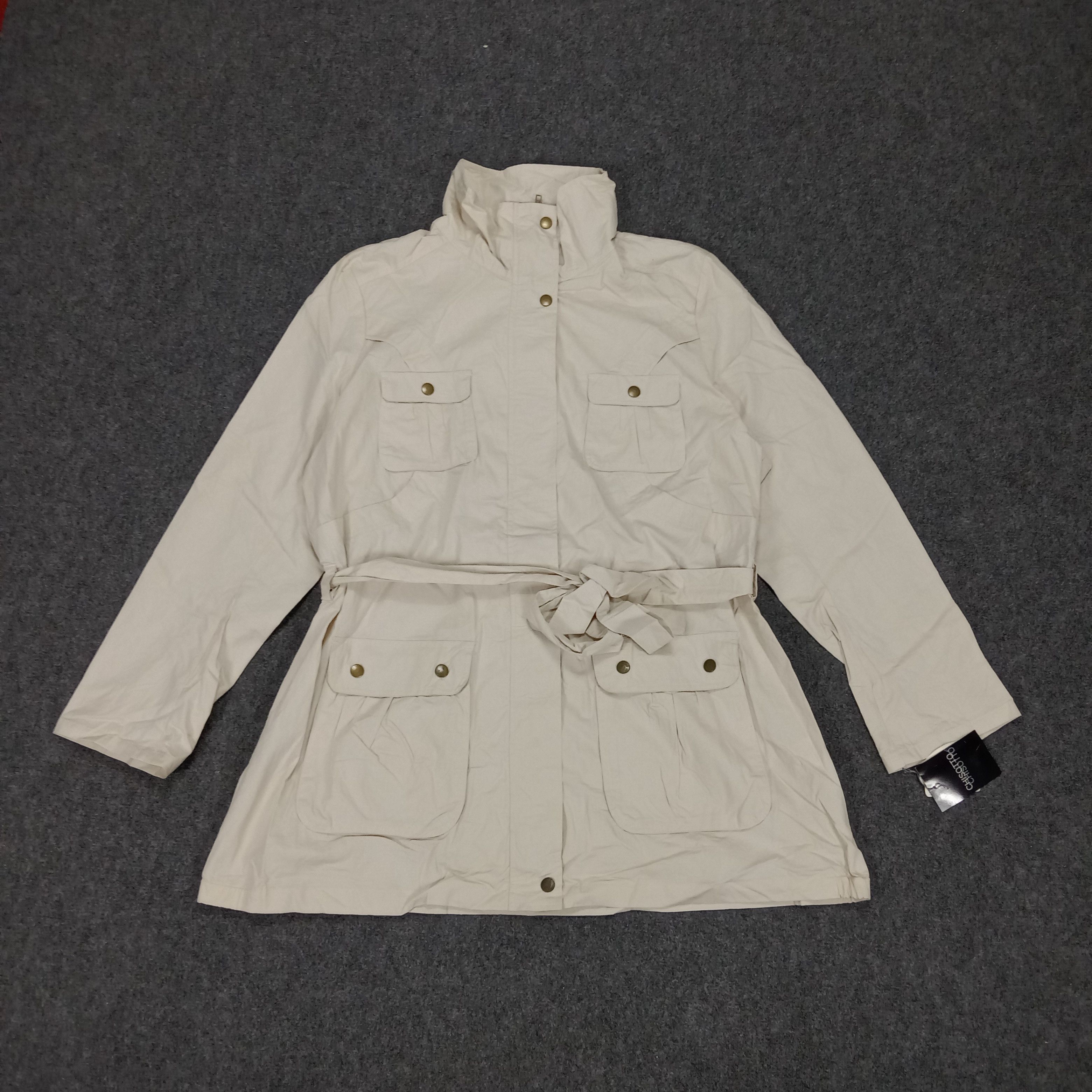 Chisotto Japanese Designer Trench Coat Jacket