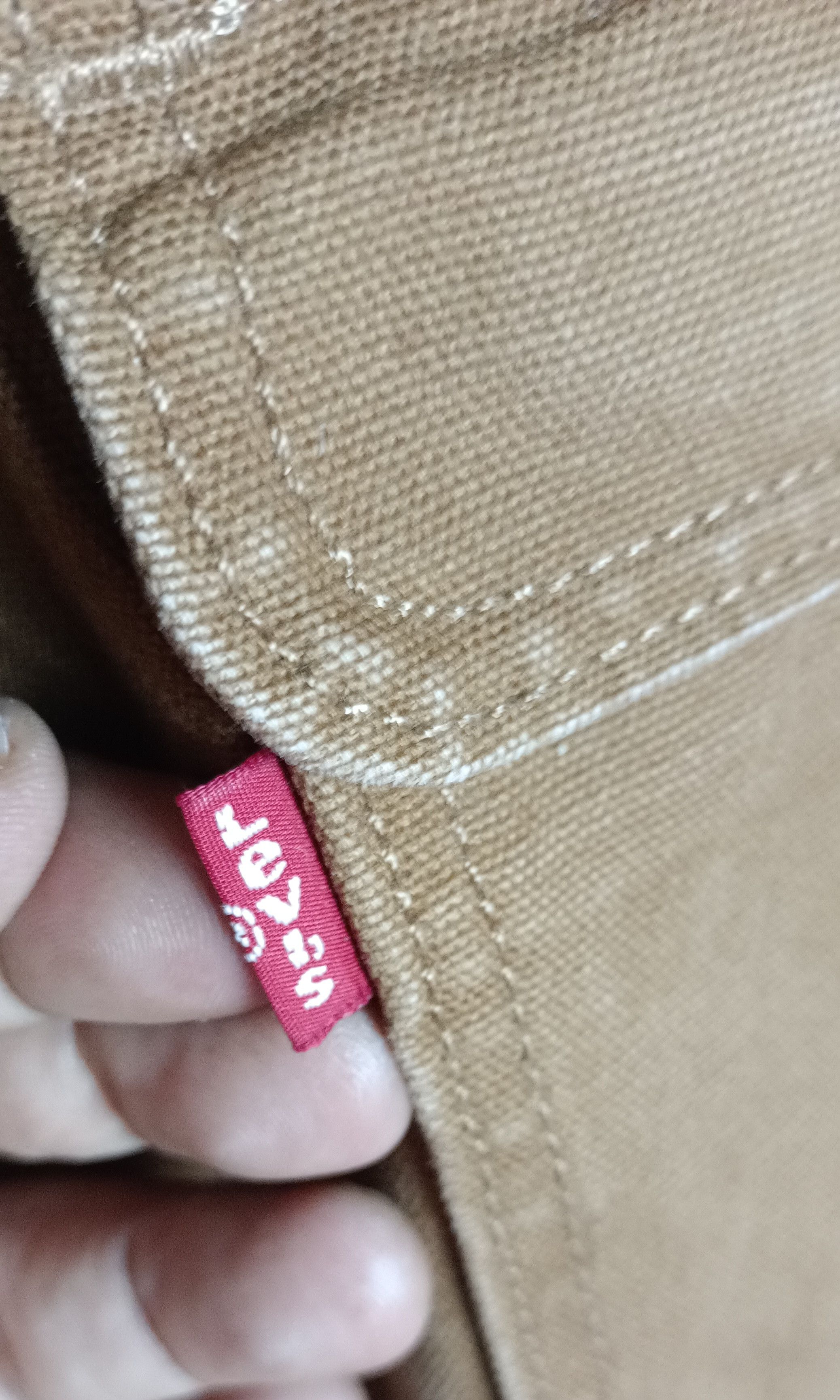 Levi's Levi's Cotton Canvas Trucker Jacket Size US L / EU 52-54 / 3 - 7 Thumbnail