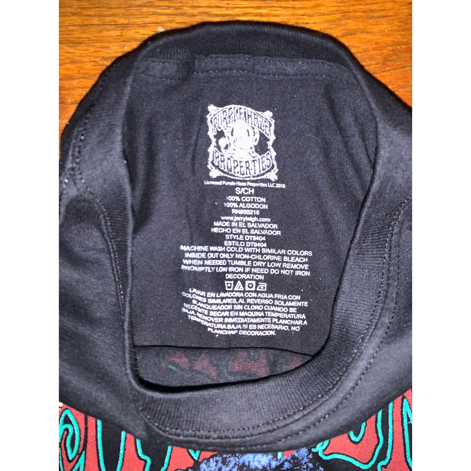 Band Tees × Jimi Hendrix Jimi Hendrix Voodoo Child T Shirt Small Psychedelic Tee Size US L / EU 52-54 / 3 - 6 Thumbnail