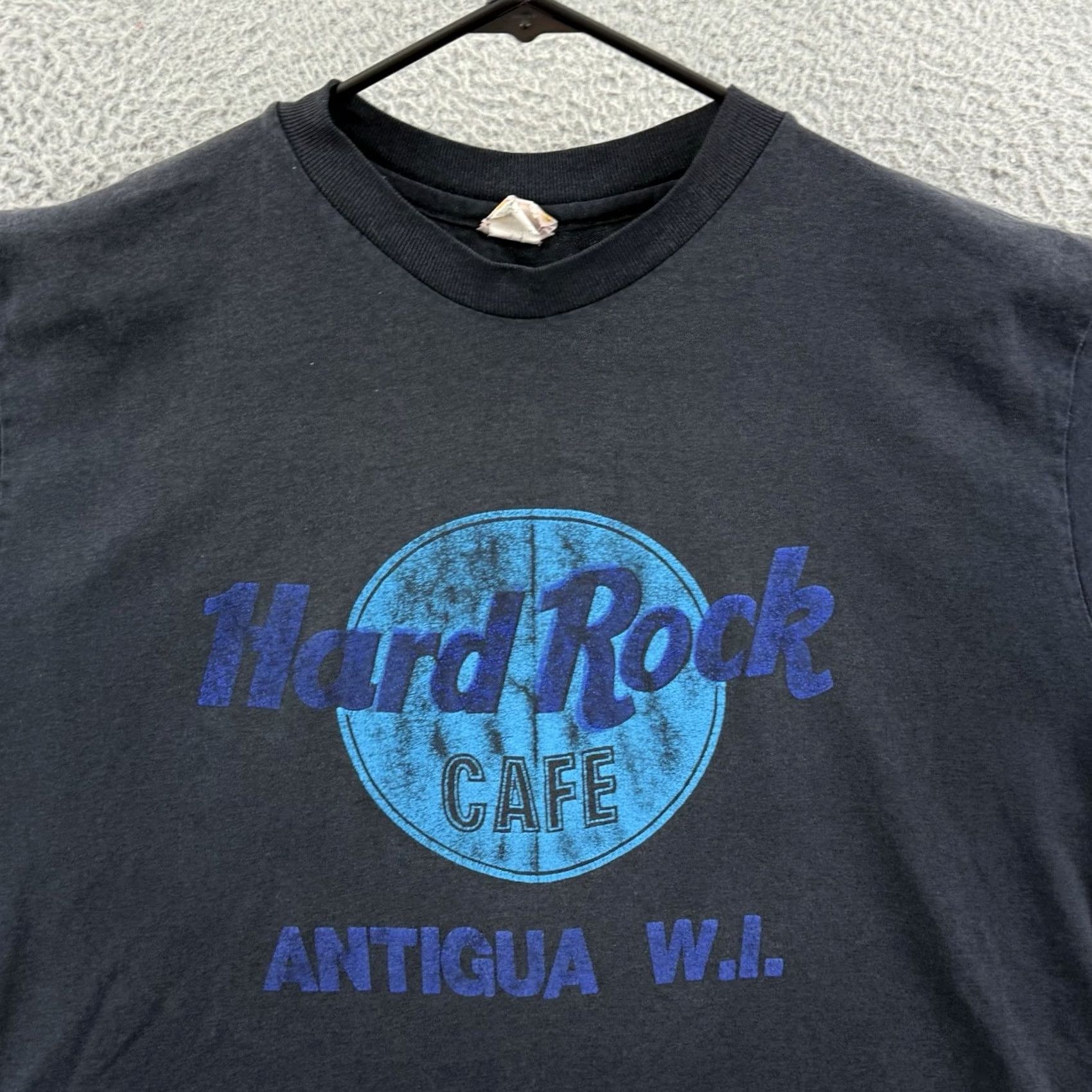 Hard Rock Cafe VINTAGE Hard Rock Cafe Shirt Mens XL Black Short Sleeve 90s Grunge Logo Outdoor Shirt Size US XL / EU 56 / 4 - 3 Thumbnail