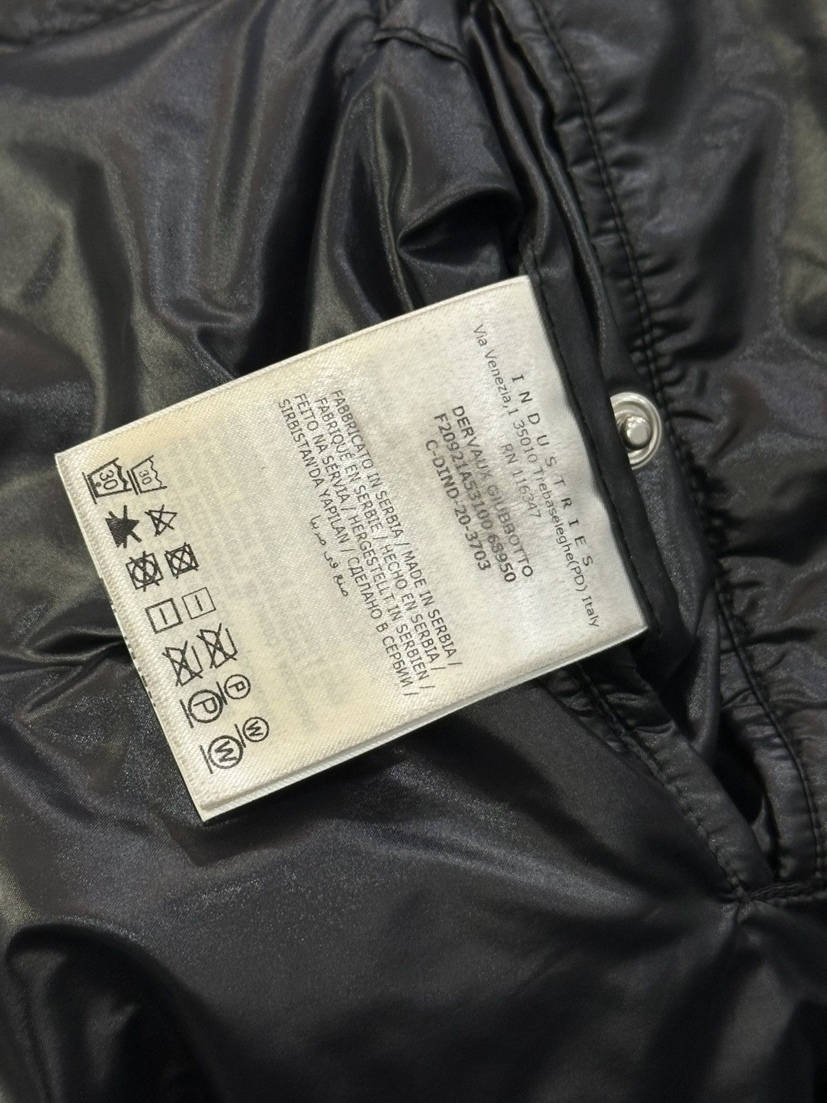 Moncler Moncler Navy Down Dervaux Jacket Size US L / EU 52-54 / 3 - 12 Thumbnail