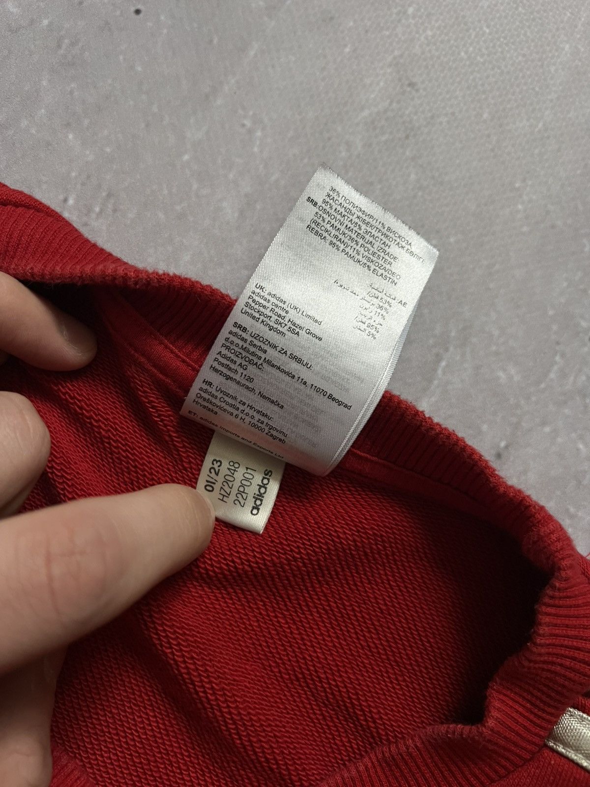Adidas Adidas Drill Top ARSENAL 2020/21 Football Sweatshirt S Size US S / EU 44-46 / 1 - 10 Thumbnail