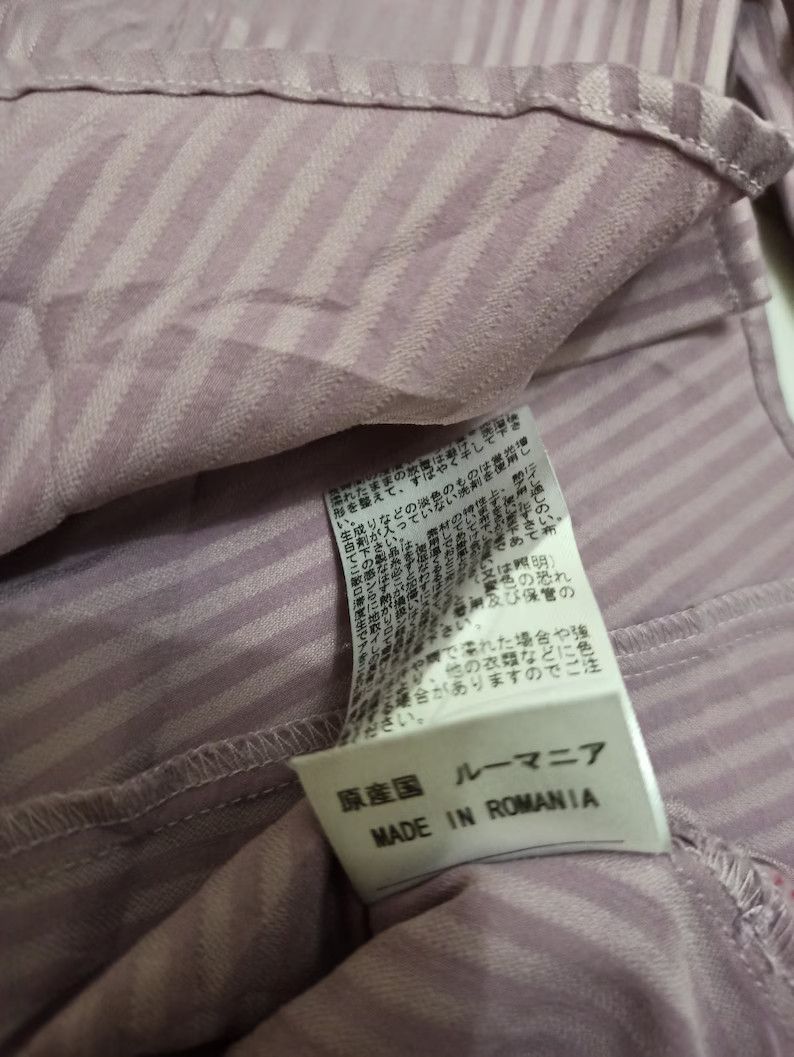 Japanese Brand Vintage Y2K Naracamicie Long Sleeve Shirt Made in Romania Size M / US 6-8 / IT 42-44 - 8 Thumbnail