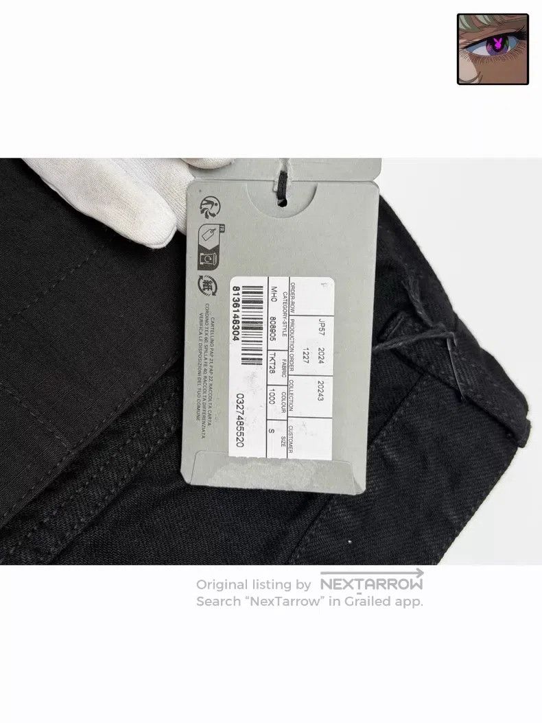 Balenciaga Balenciaga size S Triple waist denim dress pants Size US 27 - 8 Thumbnail