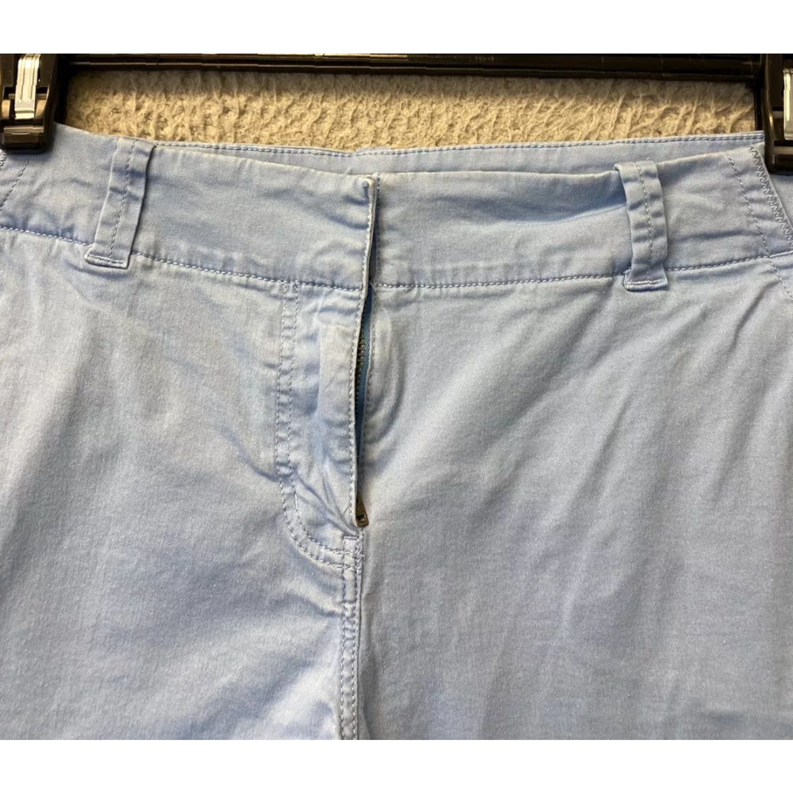 Vineyard Vines VINTAGE Vineyard Vines Chino Shorts Womens 8 Blue Summer Beach Outdoor Casual Travel Khakis Size 30" / US 8 / IT 44 - 2 Thumbnail