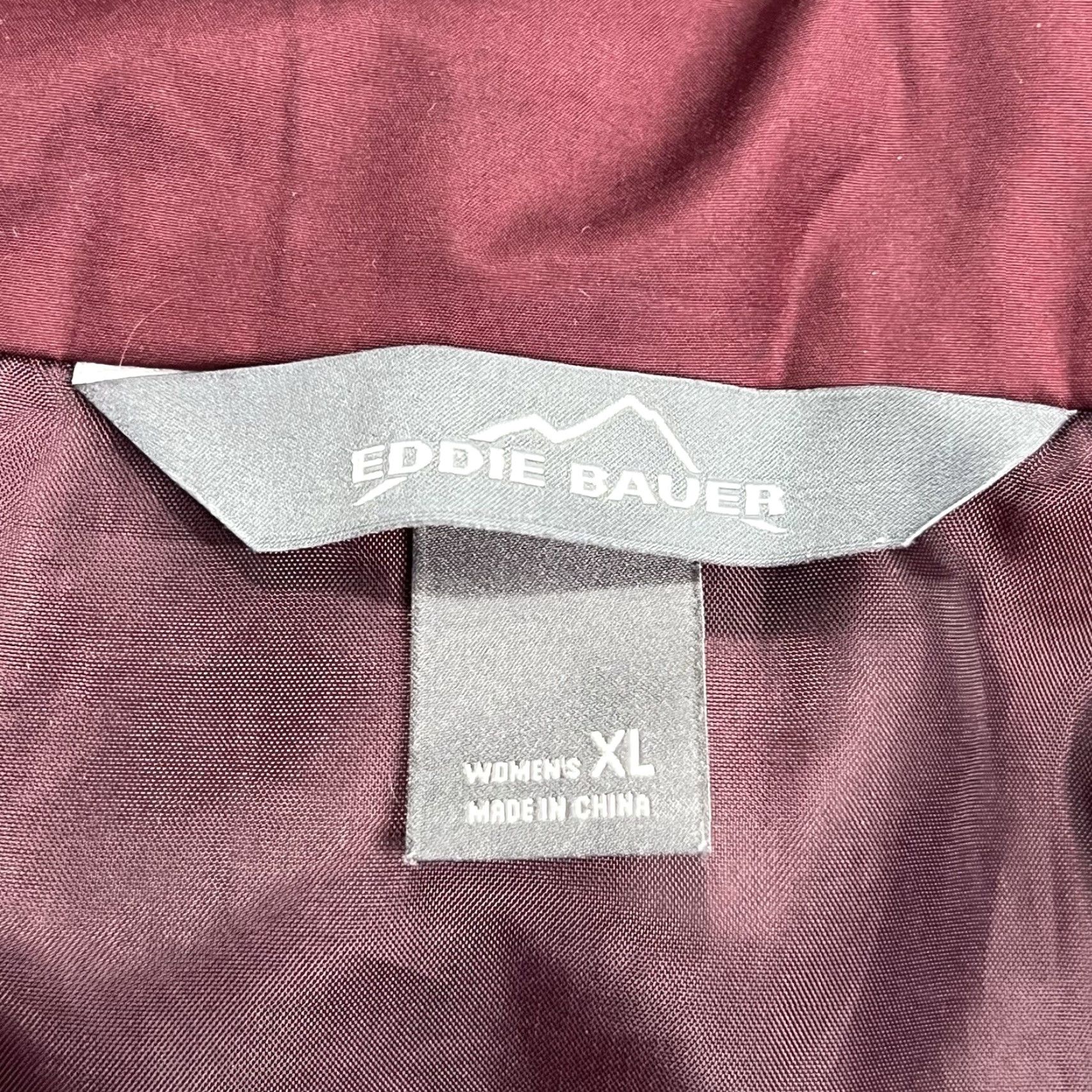 Eddie Bauer Eddie Bauer Jacket Women’s XL Maroon Red Full Zip Quilted Insulated Puffer Jacket Size XL / US 12-14 / IT 48-50 - 5 Thumbnail