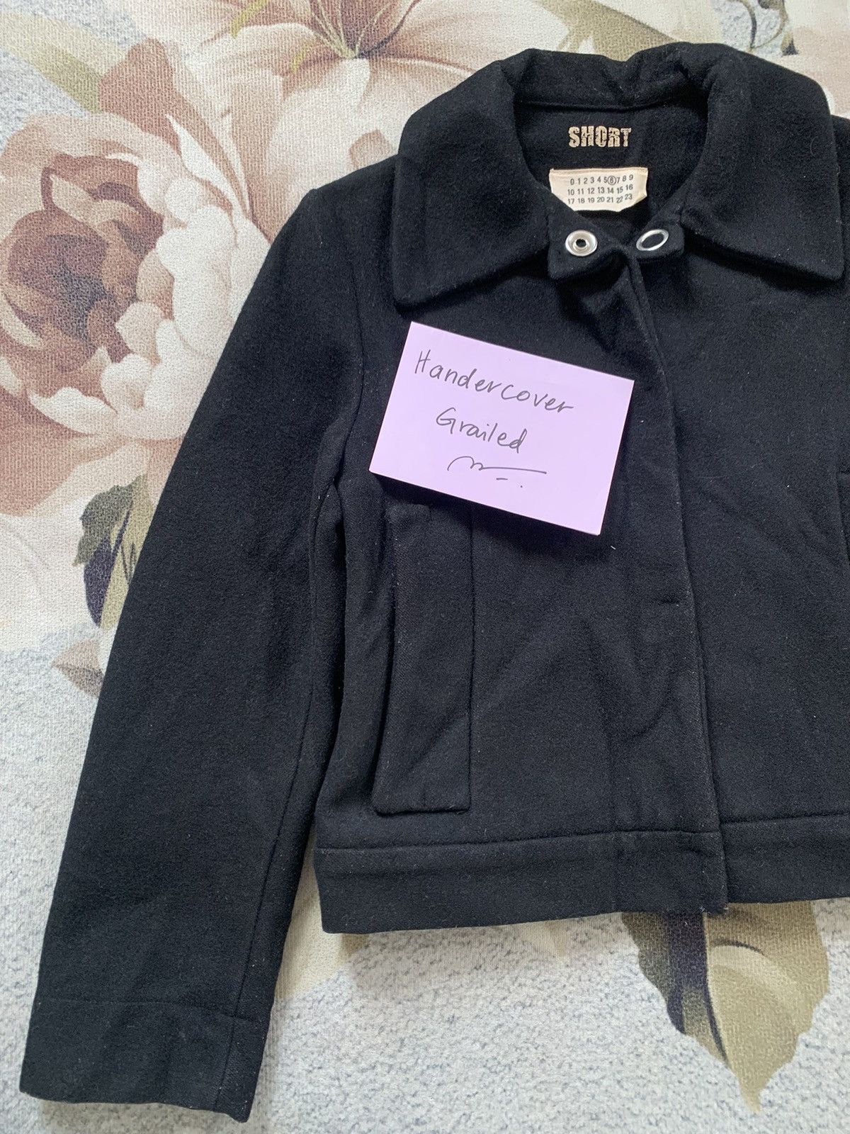 Maison Margiela Maison Margiela MM6 Short Blend Wool Jacket Size XS / US 0-2 / IT 36-38 - 3 Thumbnail
