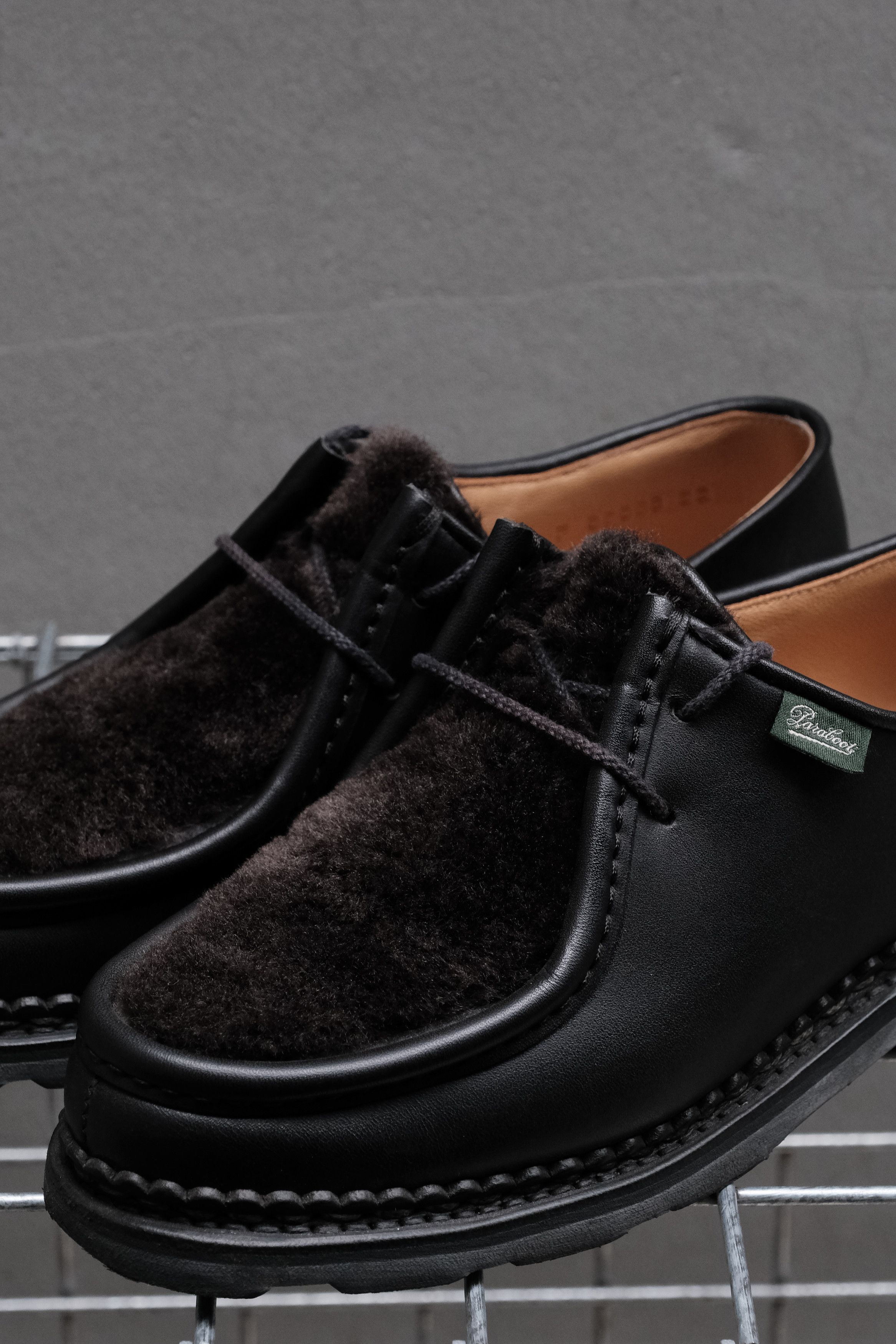 Paraboot Paraboot MICHAEL MOUTON GRIFF NOIR Size US 6.5 / IT 36.5 - 3 Thumbnail