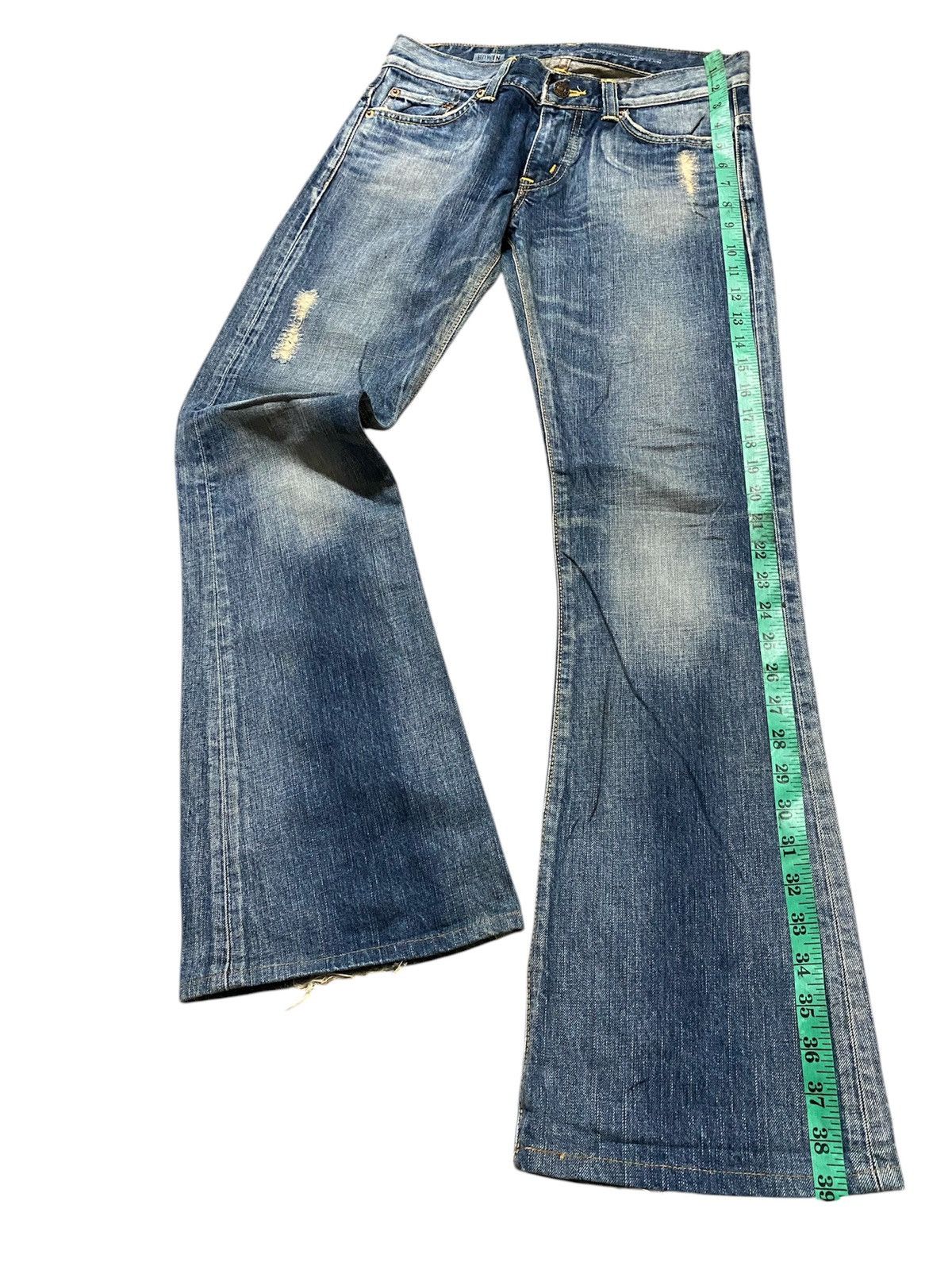 Edwin 🔥Flared🔥Japanese Edwin 503 Ripped Distressed Denim Size 28" / US 6 / IT 42 - 11 Thumbnail