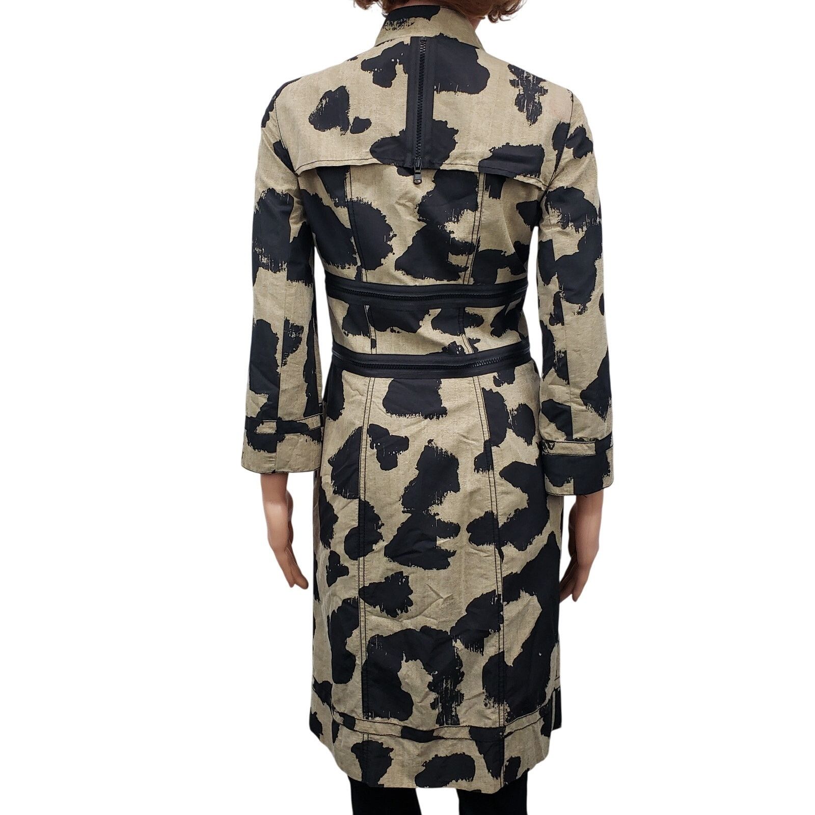 Other Rachel Roy Trench Coat Snap Closure Lined Zipper Modal XS Size XS / US 0-2 / IT 36-38 - 6 Thumbnail